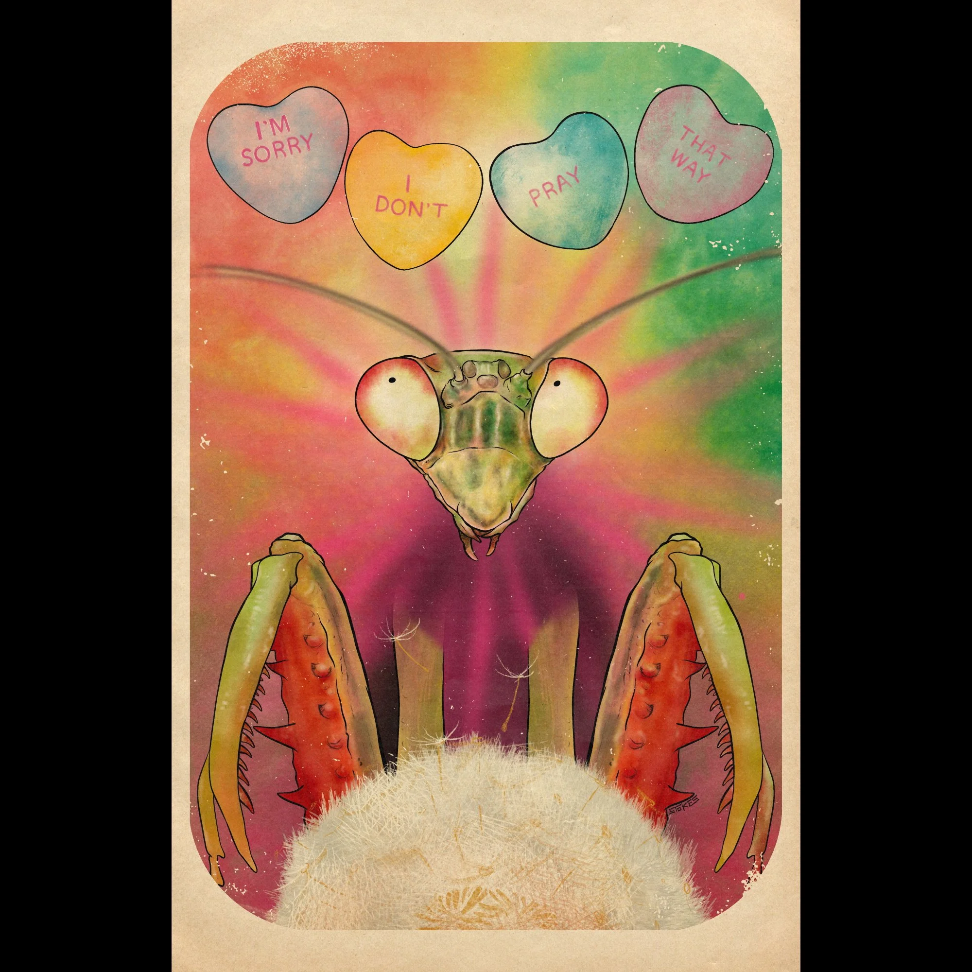 I Don't Pray That Way. - Giclée Art Print (11x17)