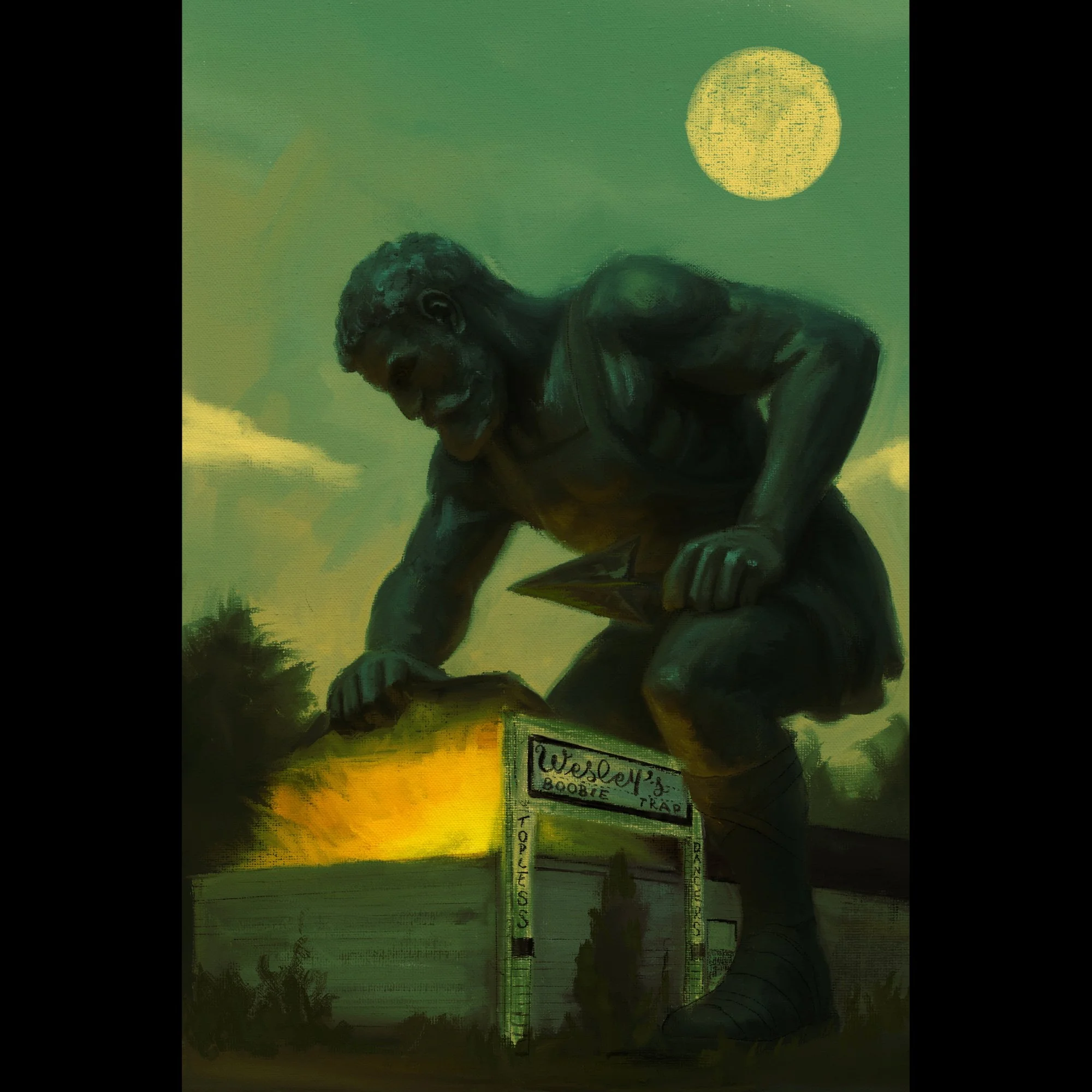 No One Belongs on a Pedestal. - Giclée Art Print (11x17)