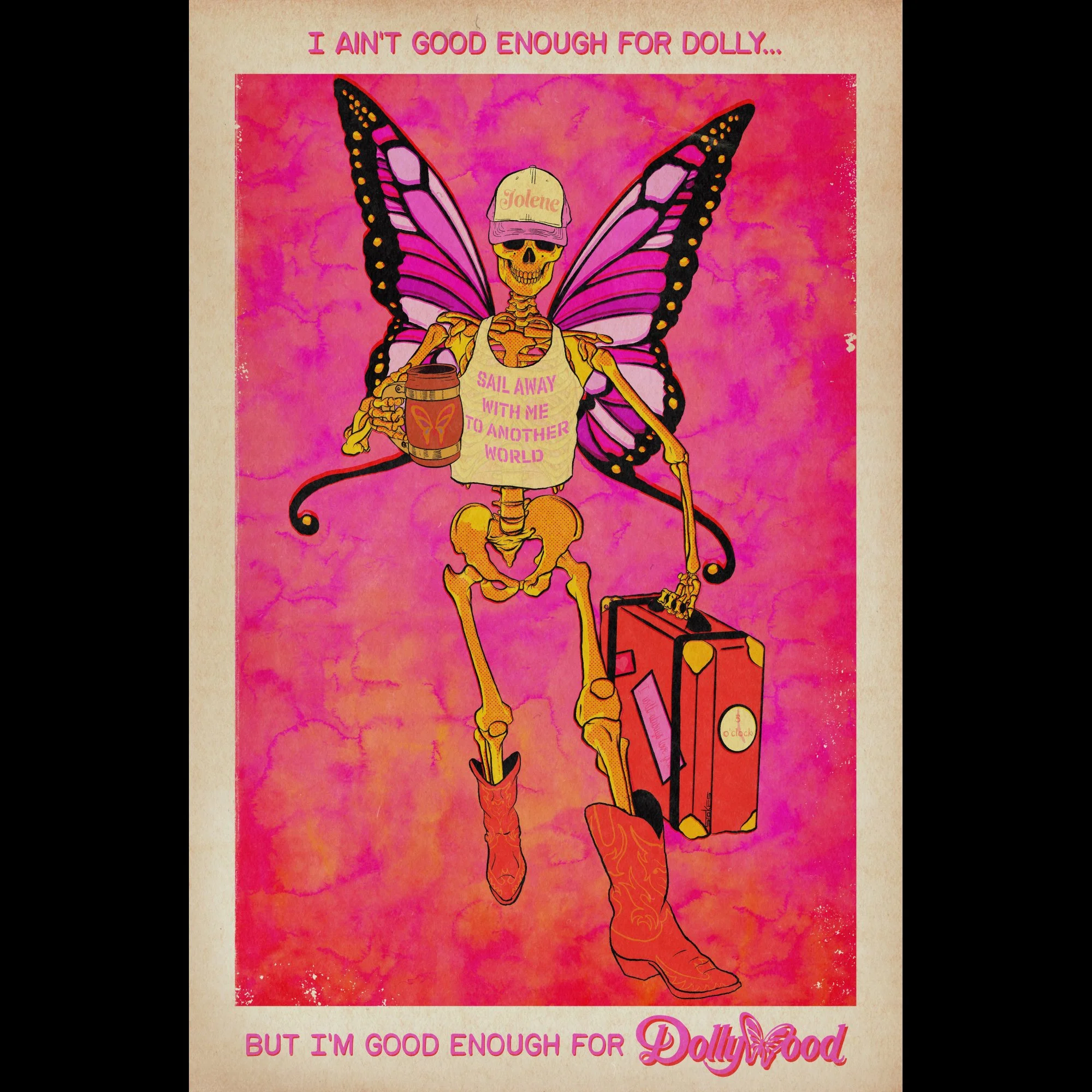 Dollywood Babylon - Giclée Art Print (11x17)