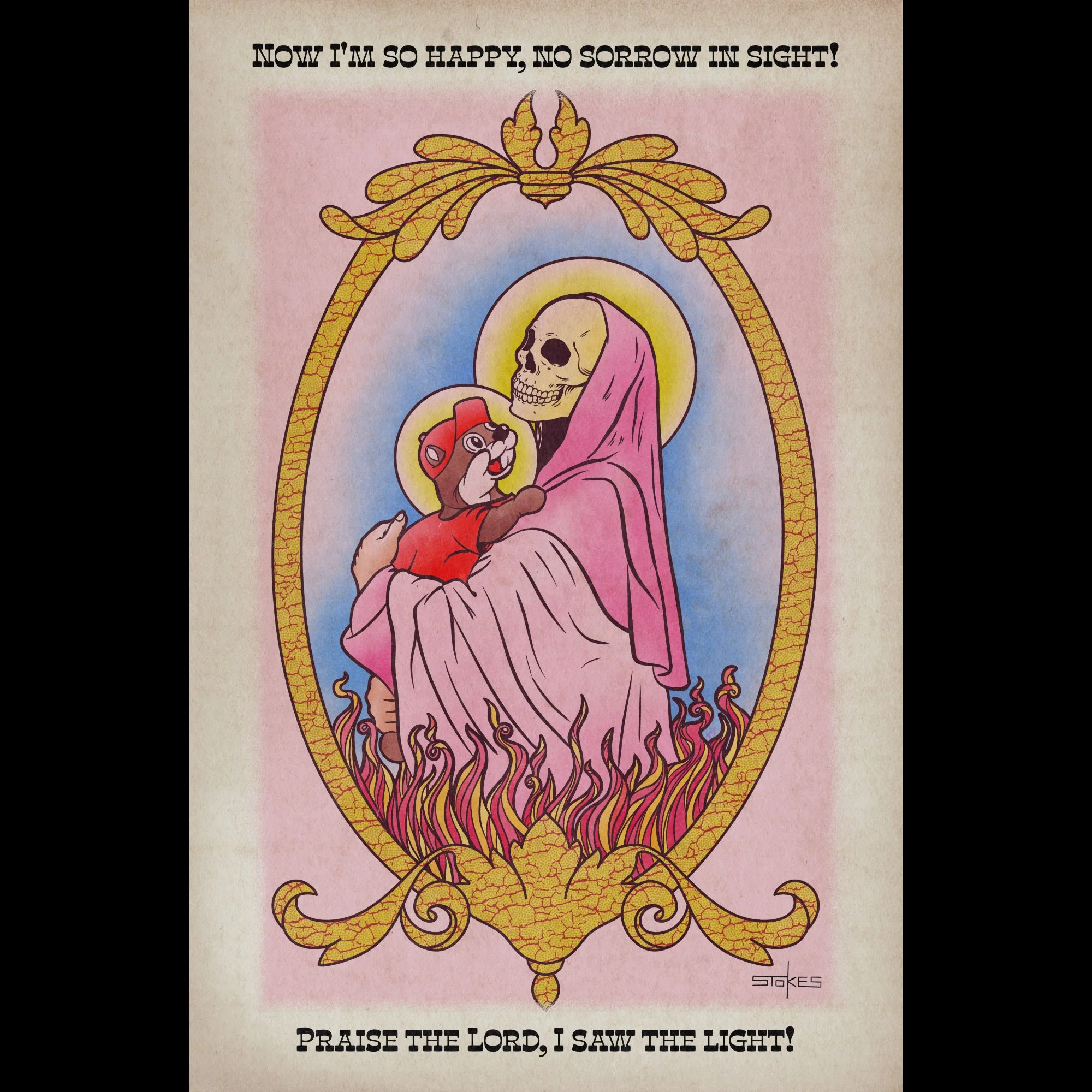 I Saw the Light. Art Print - Giclée Art Print (11x17)