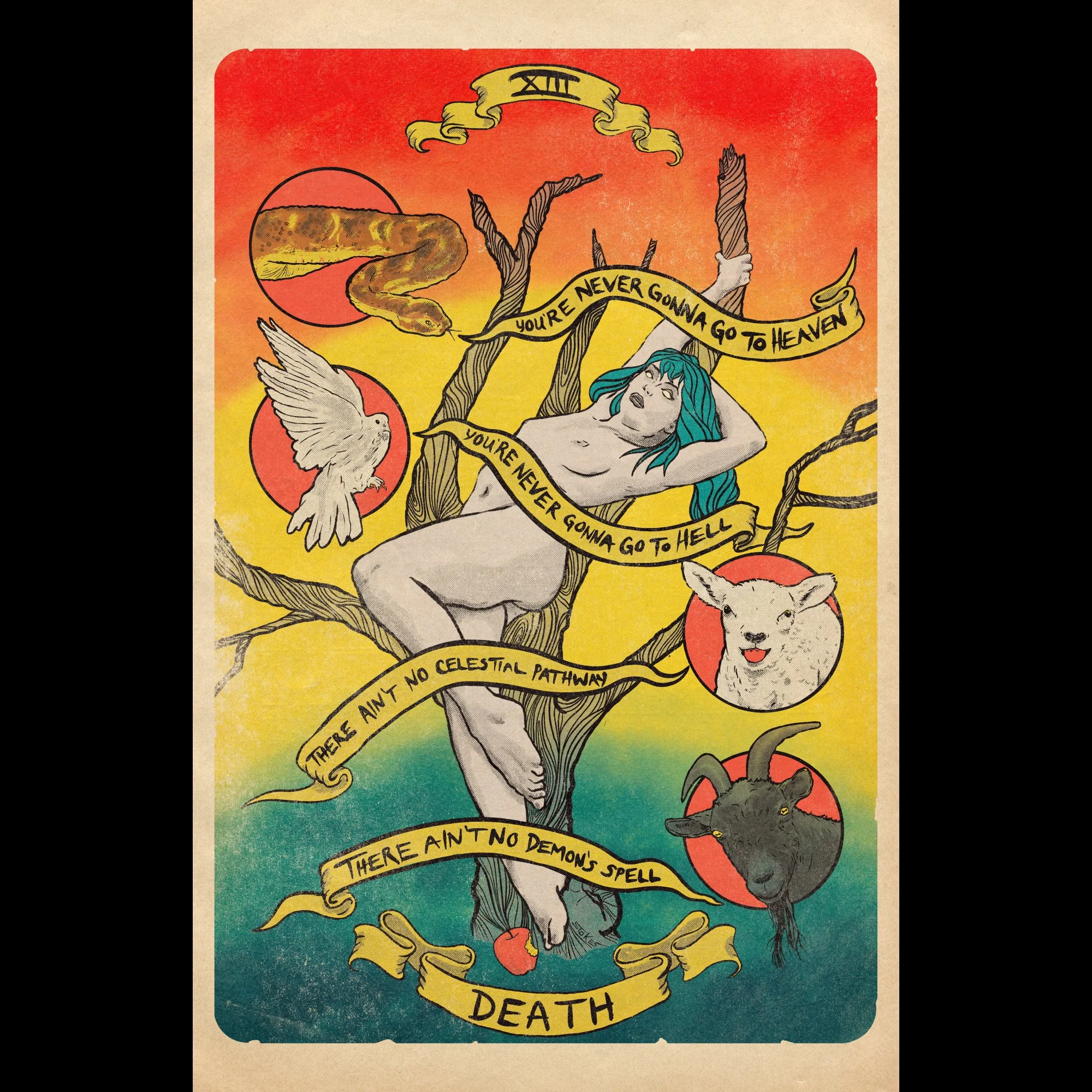 Heaven & Hell. - Giclée Art Print (11x17)