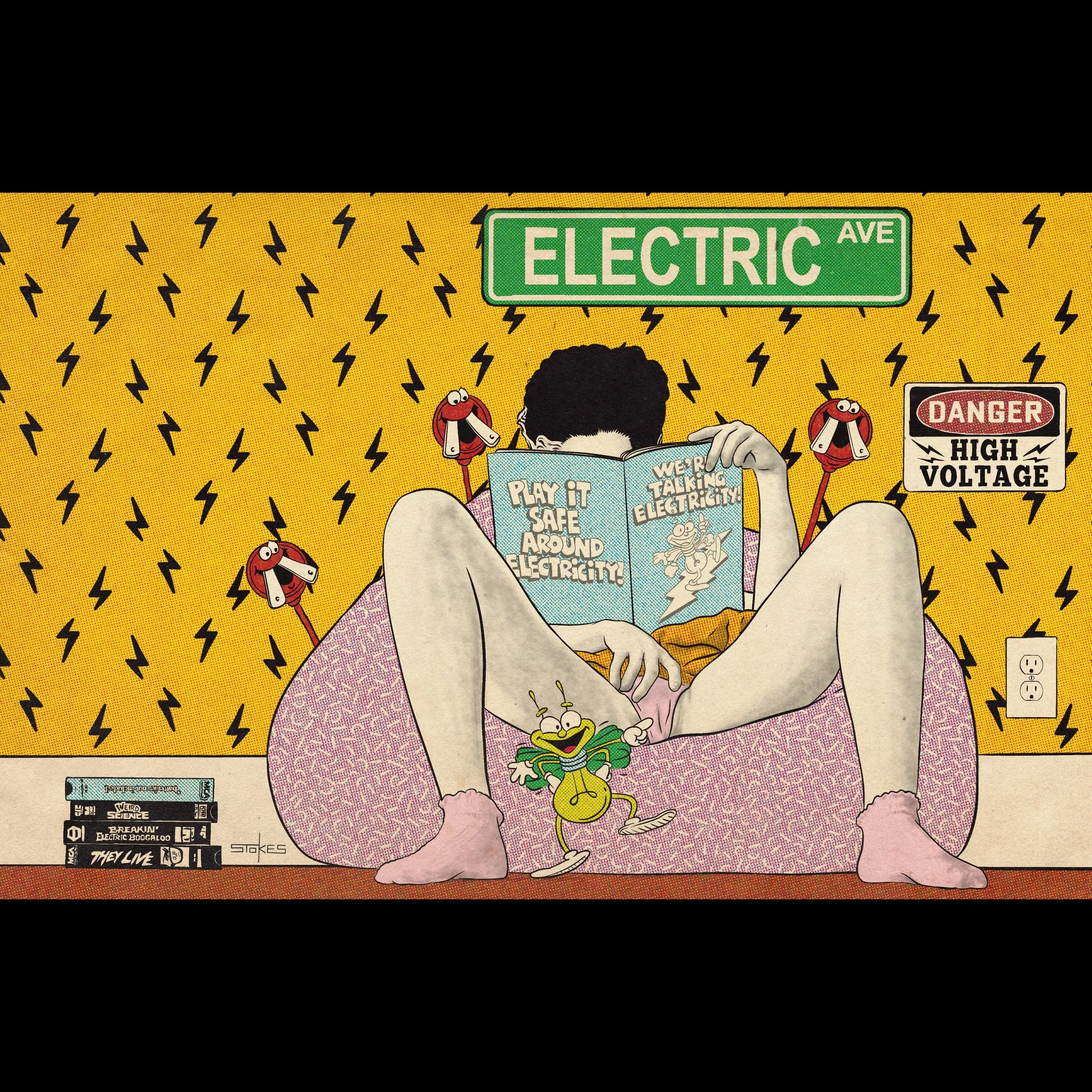 Electric Slide. - Giclée Art Print (11x17)