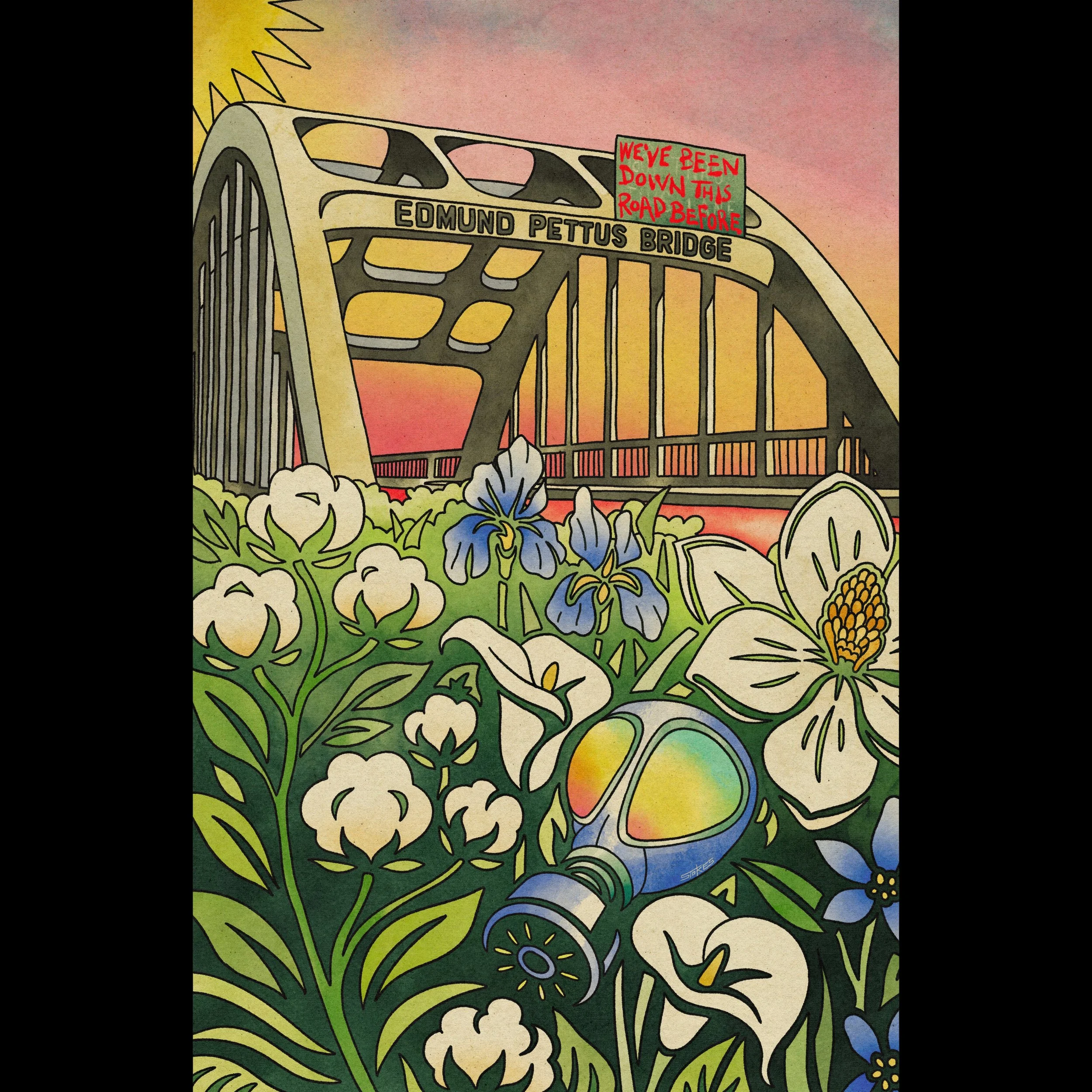 We've Been Down This Road Before. - Giclée Art Print (11x17)