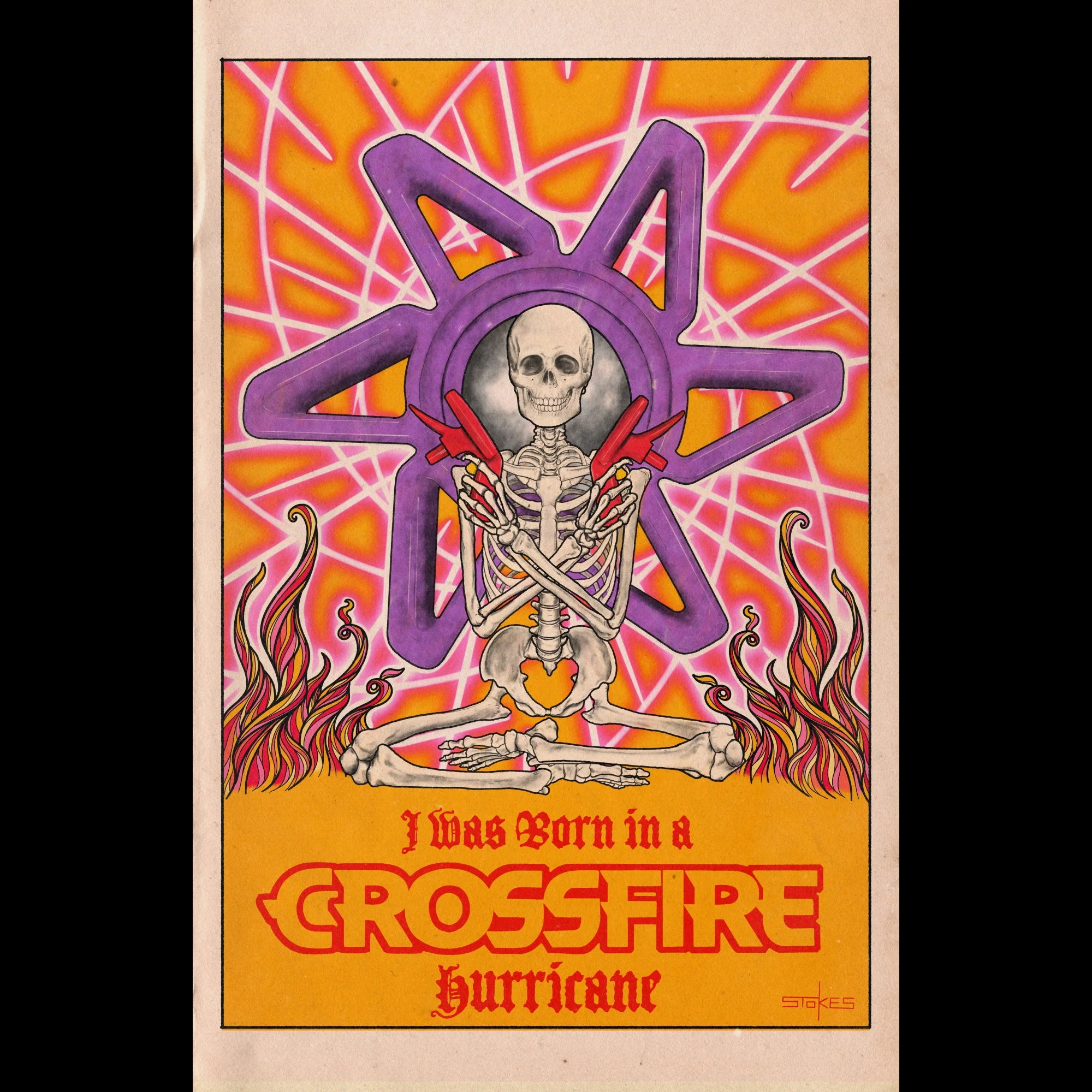 Crossfire Hurricane. - Giclée Art Print (11x17)