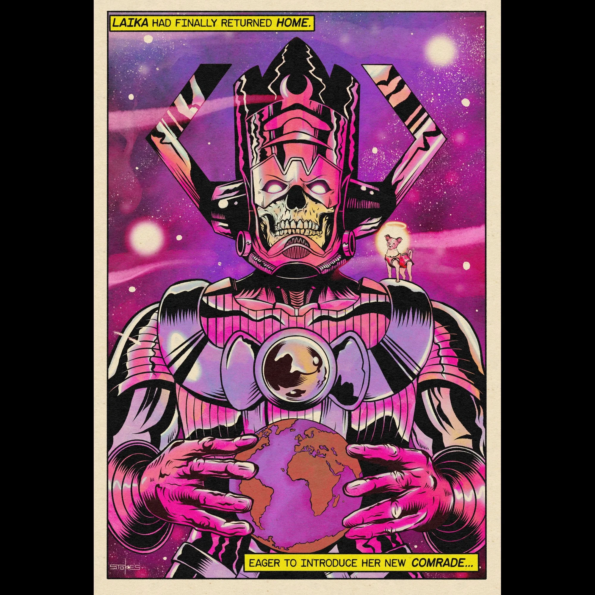 Laika G - Giclée Art Print (11x17)