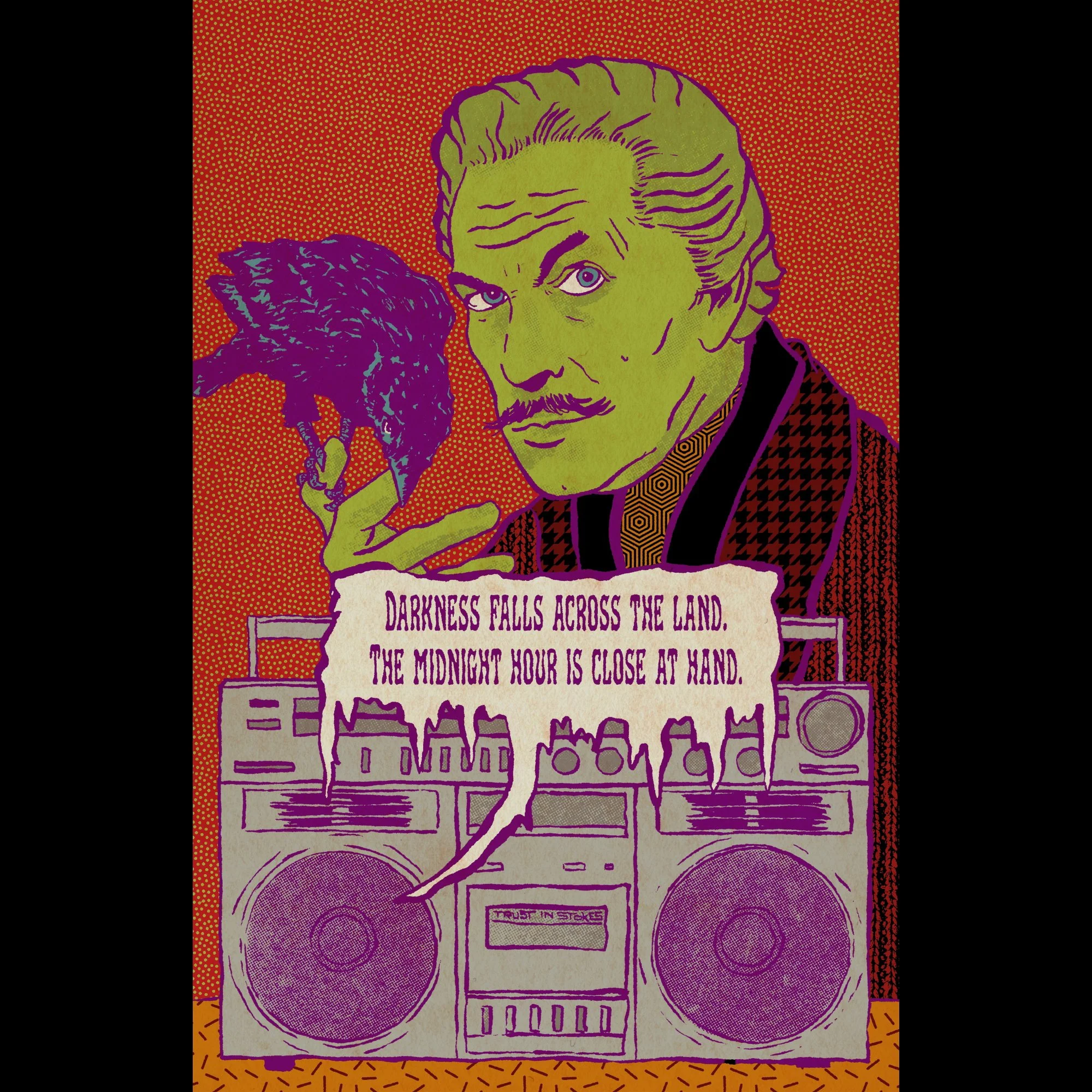 The Evil of the Thriller. - Giclée Art Print (11x17)