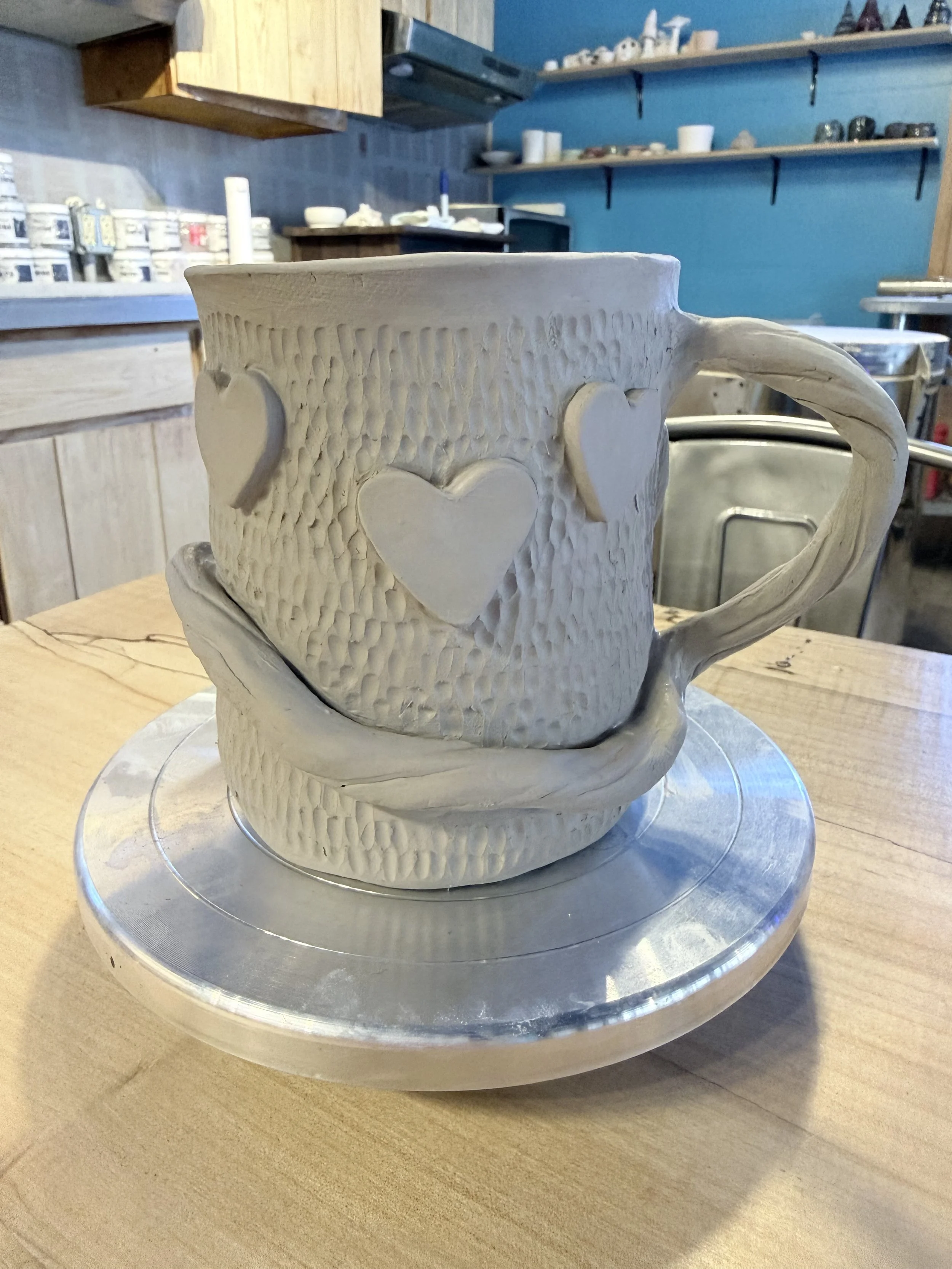 Heart Mug or Wall-Hanging Envelope