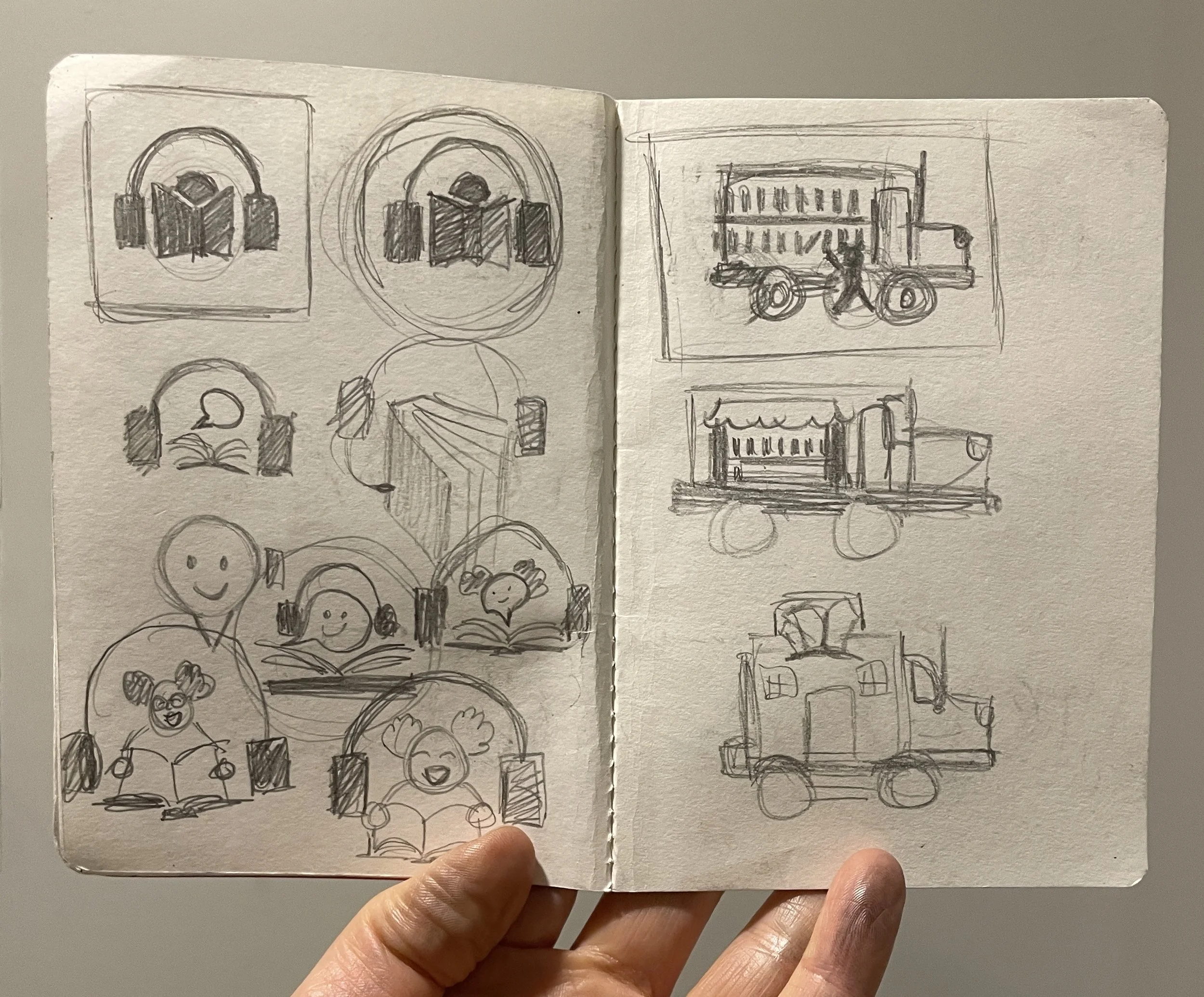 Shape and concept explorations 2.