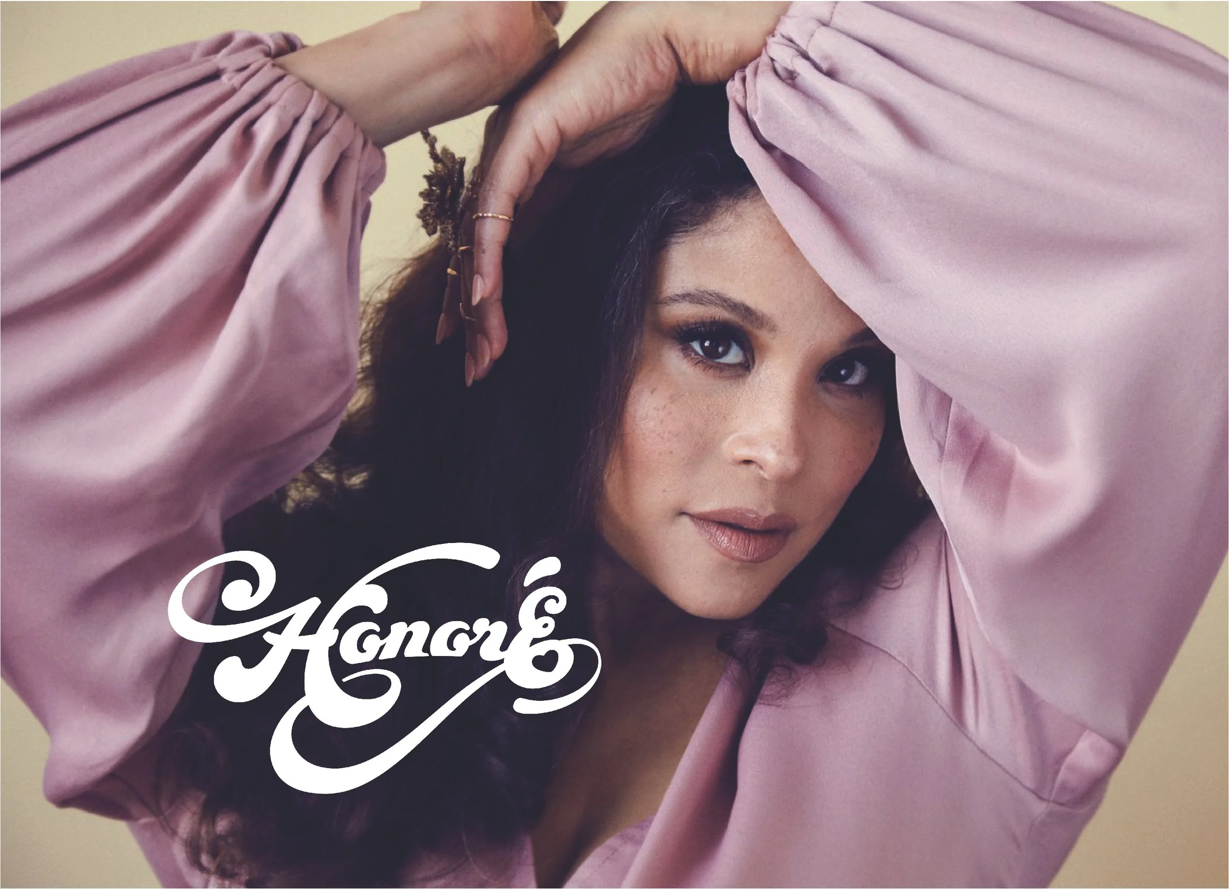 Final word mark design in context; Photo from Honoré's website. 