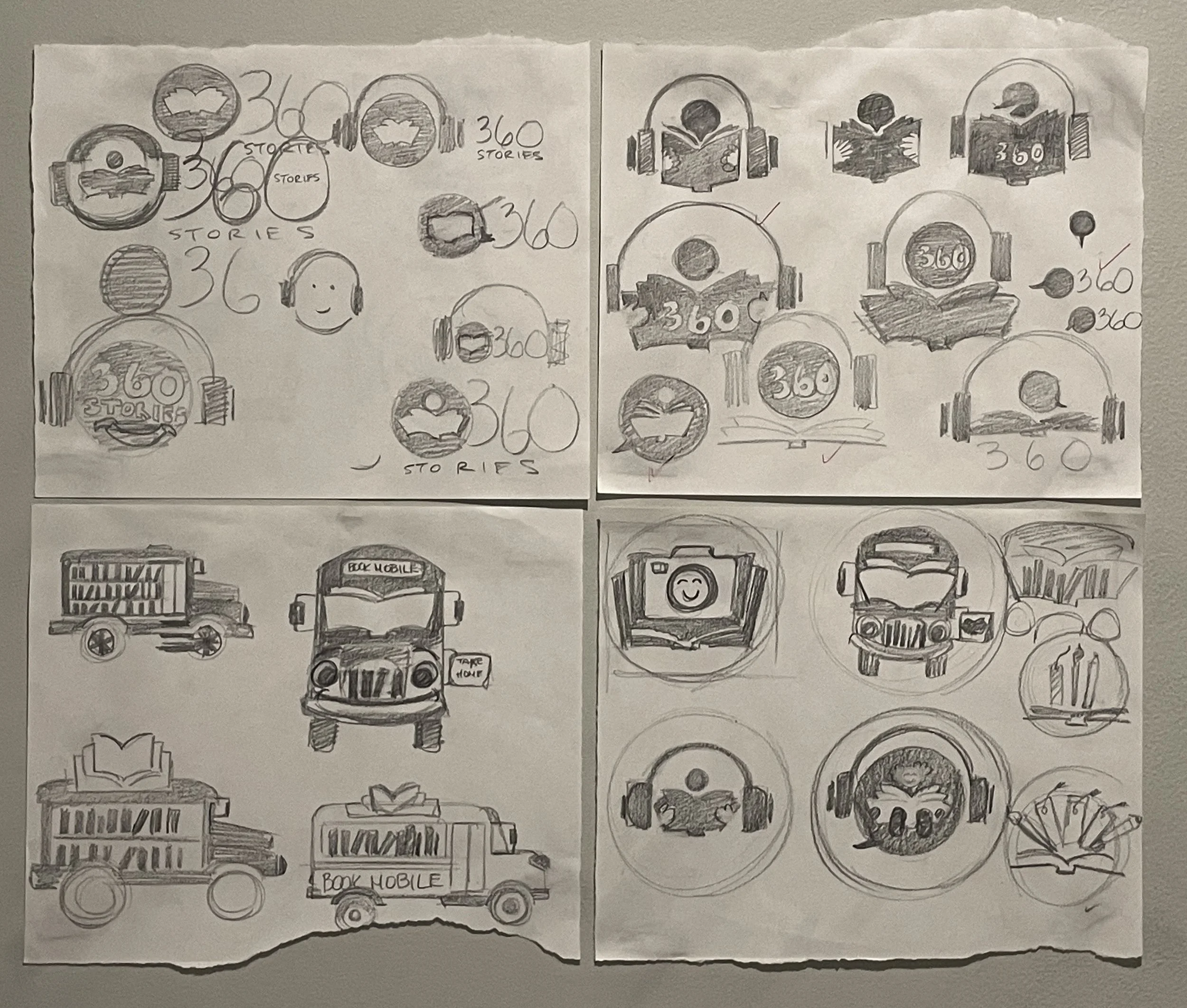 Shape & concept explorations 1. 