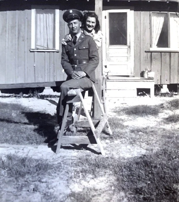 grandma and her brother Ignacio, 1940