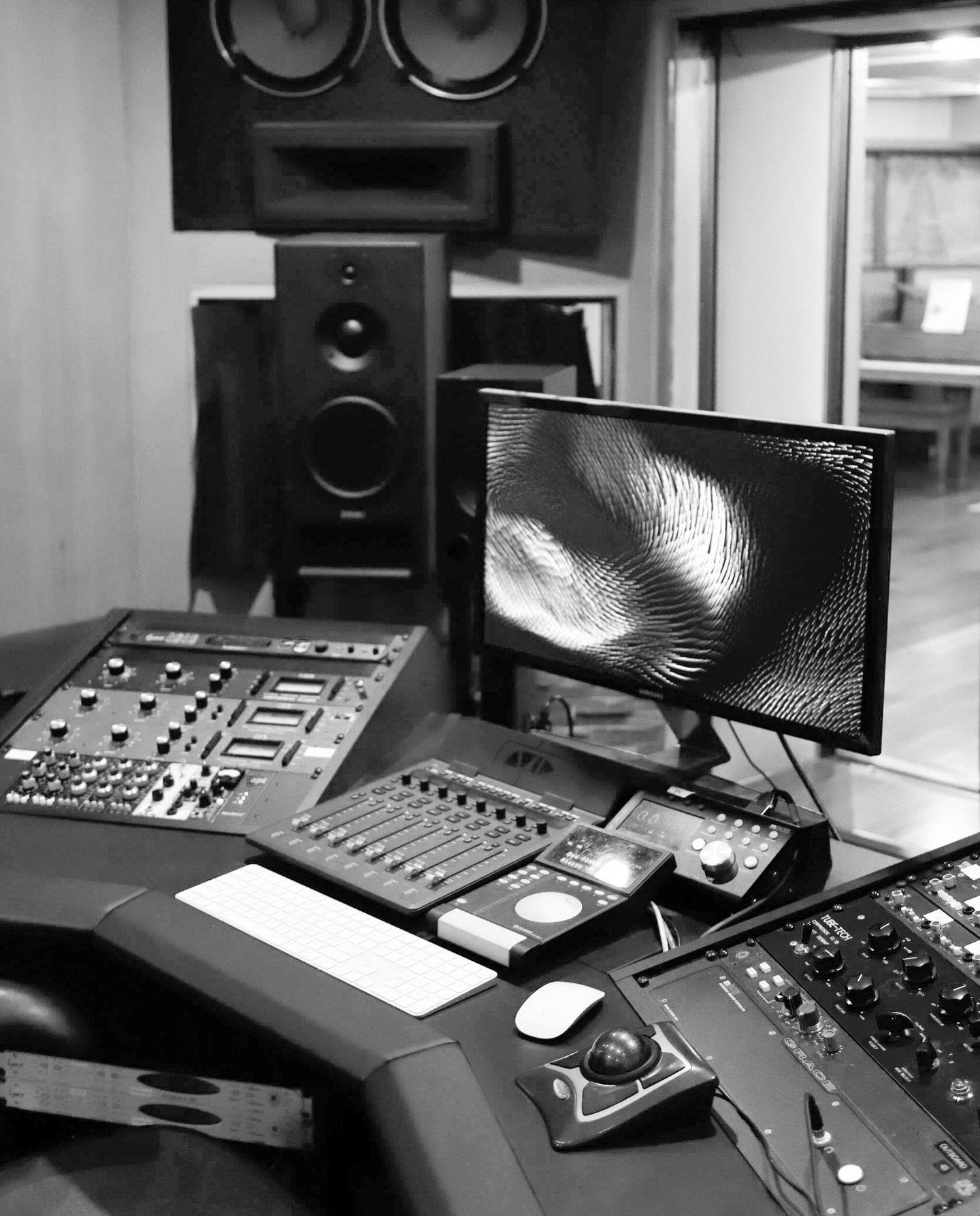 Create your next recording project with us. Work on new music, podcasts, and more with state-of-the-art equipment and sound quality.