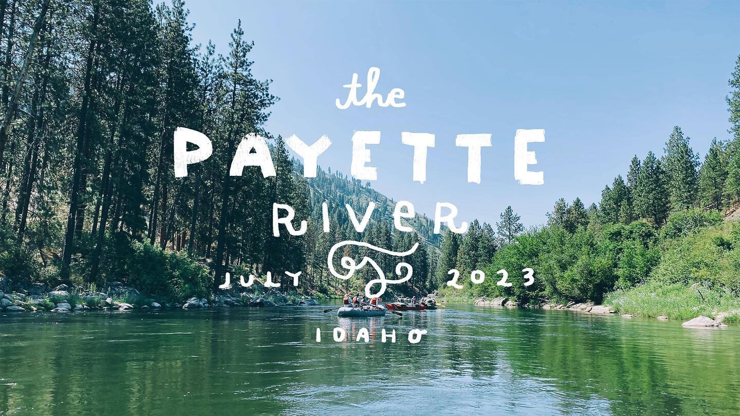 I had so much fun on Sunday rafting on the Payette! Thanks for the invite @laurensilus and @lancedavisson !