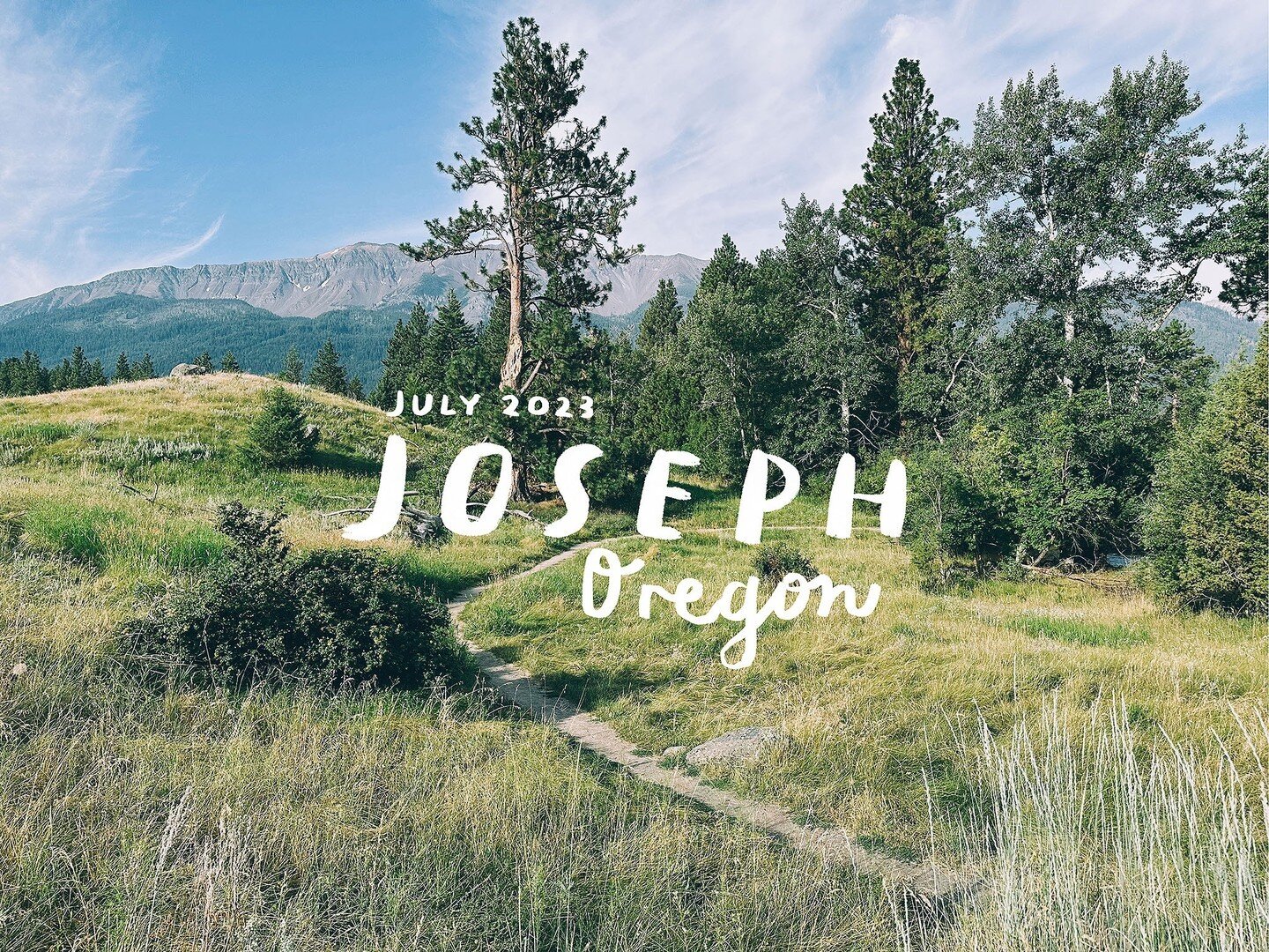 A little getaway to Joseph, Oregon a few weekends ago. Horses in the backyard and an old record collection for entertainment. Got there via the scenic byway, which runs Baker City to Joseph via Hells Canyon&mdash;hardly a soul on the road.