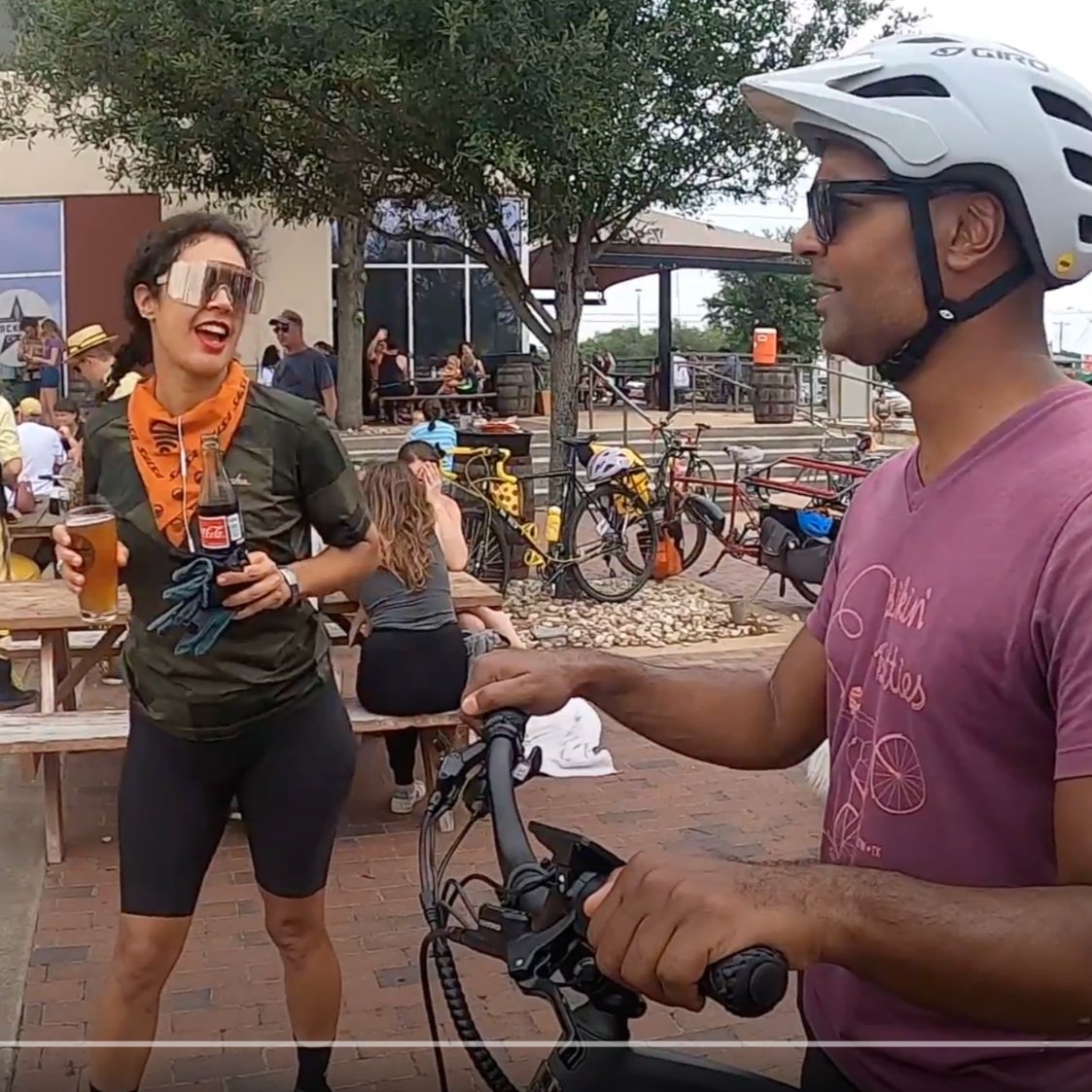 Dear Diary at Austin Bike to Work Day