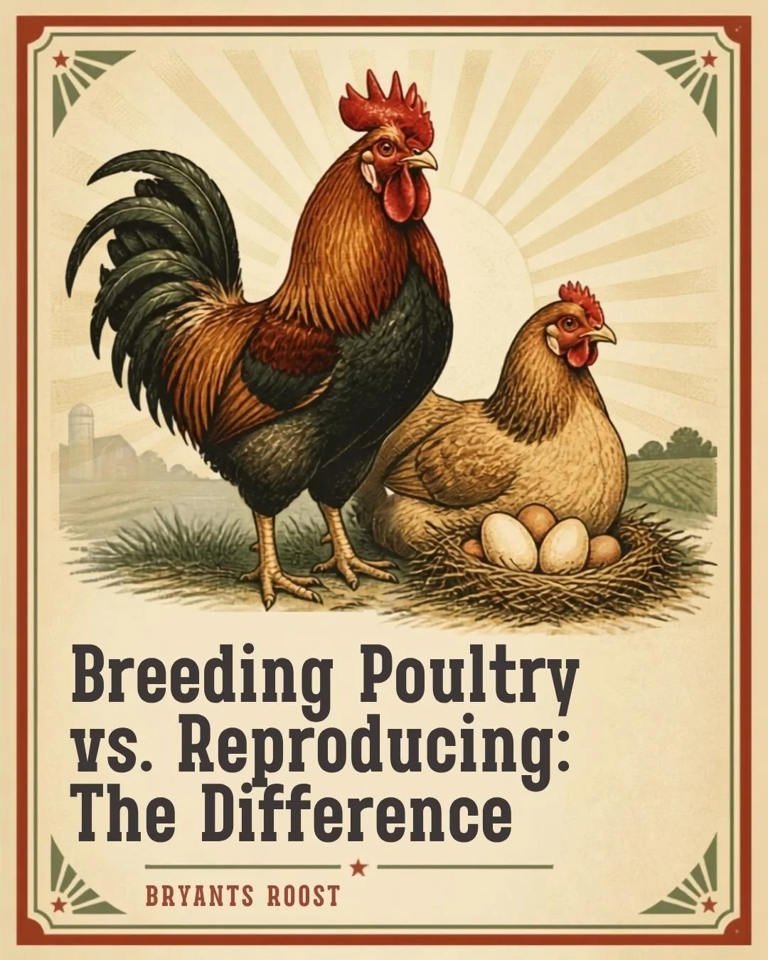 Breeding Poultry vs. Reproducing: What’s the Difference?