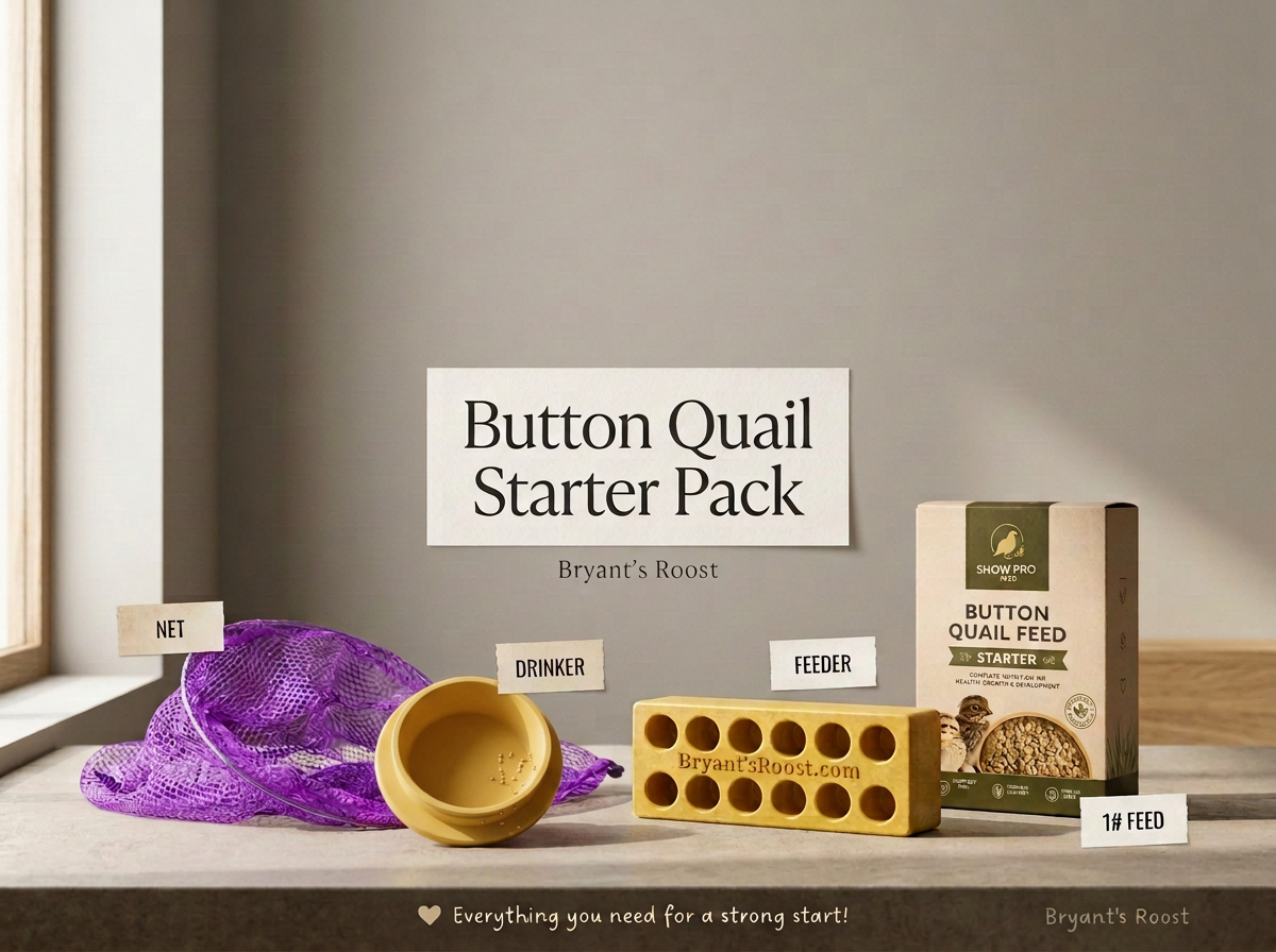 Essentials Button Quail Starter Kit