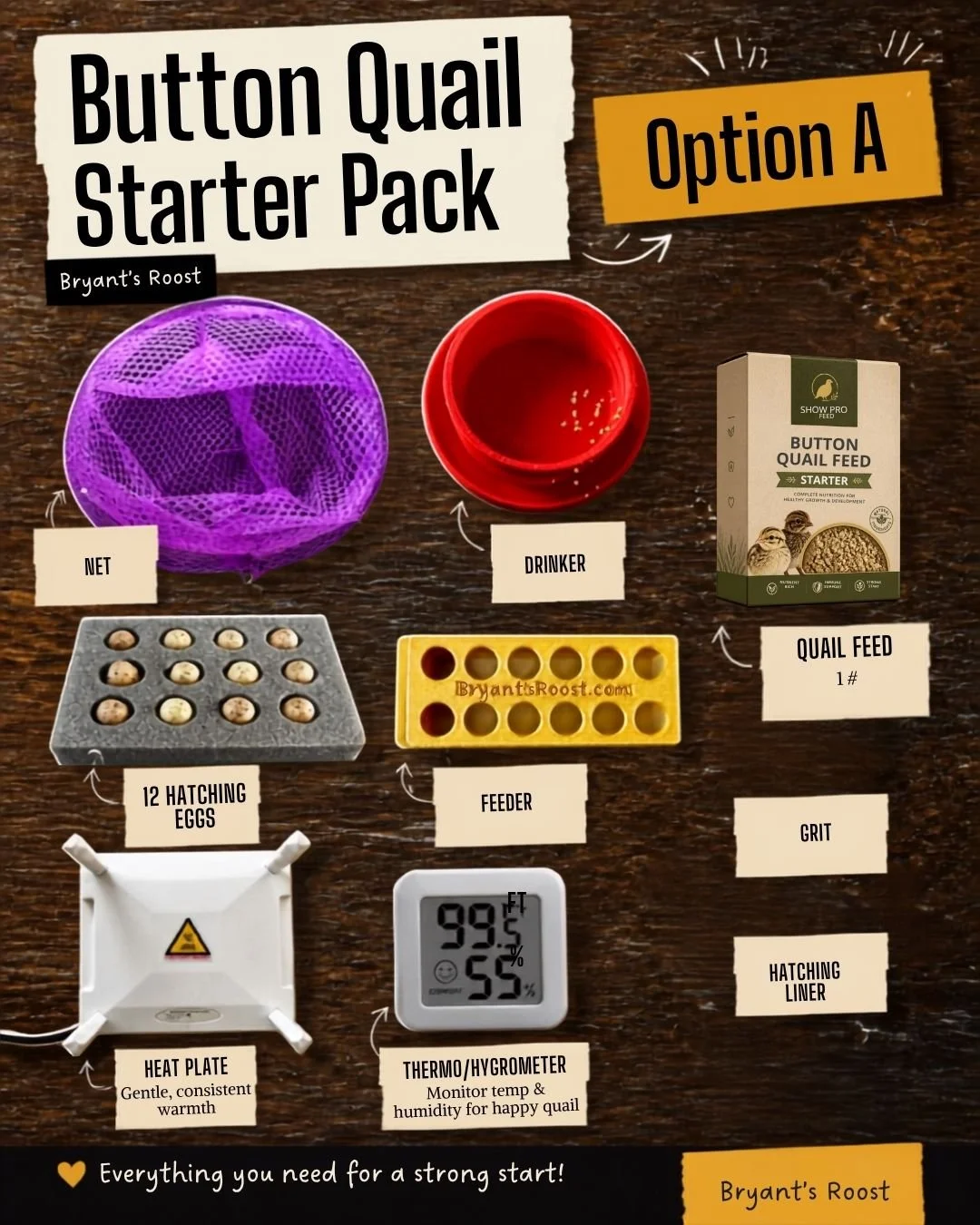 Button Quail Starter Kits