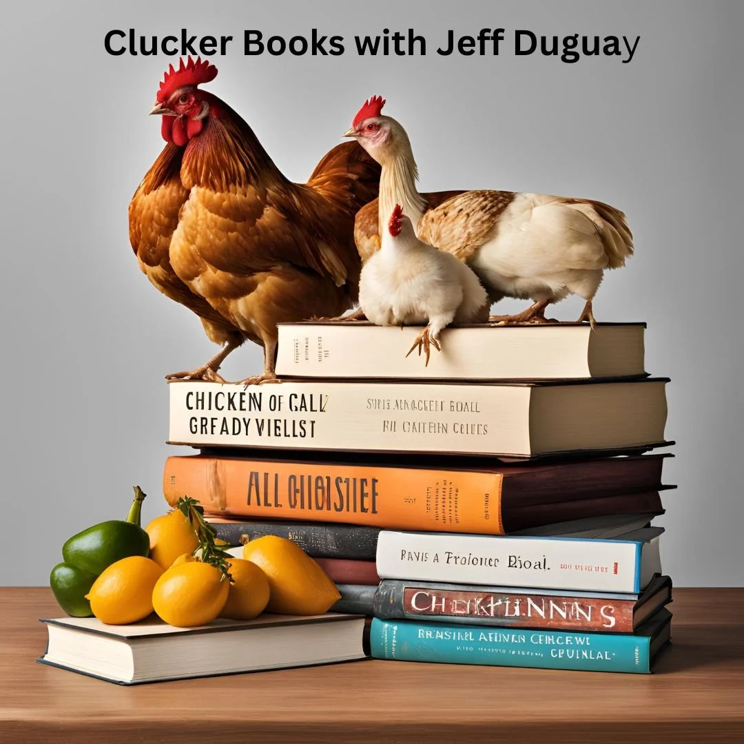 Jeff Duguay joins us today from CluckerBooks.com. He writes companion books for the SOP with the help of APA judges and breeders to help you make great choices in your breeding program.