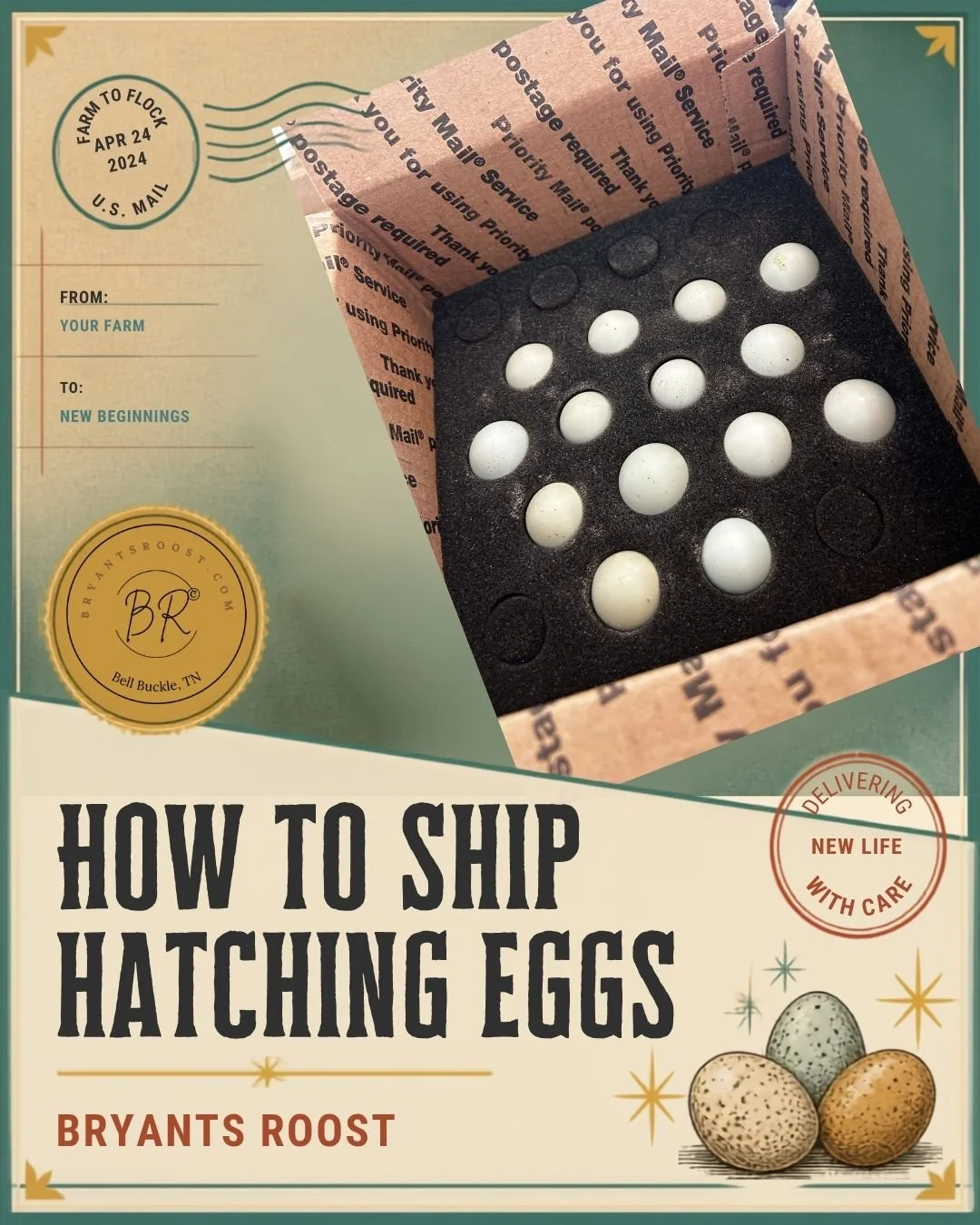 How to Ship Hatching Eggs Successfully