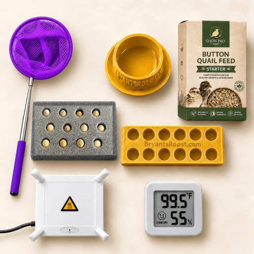 Ultimate Button Quail Starter Pack