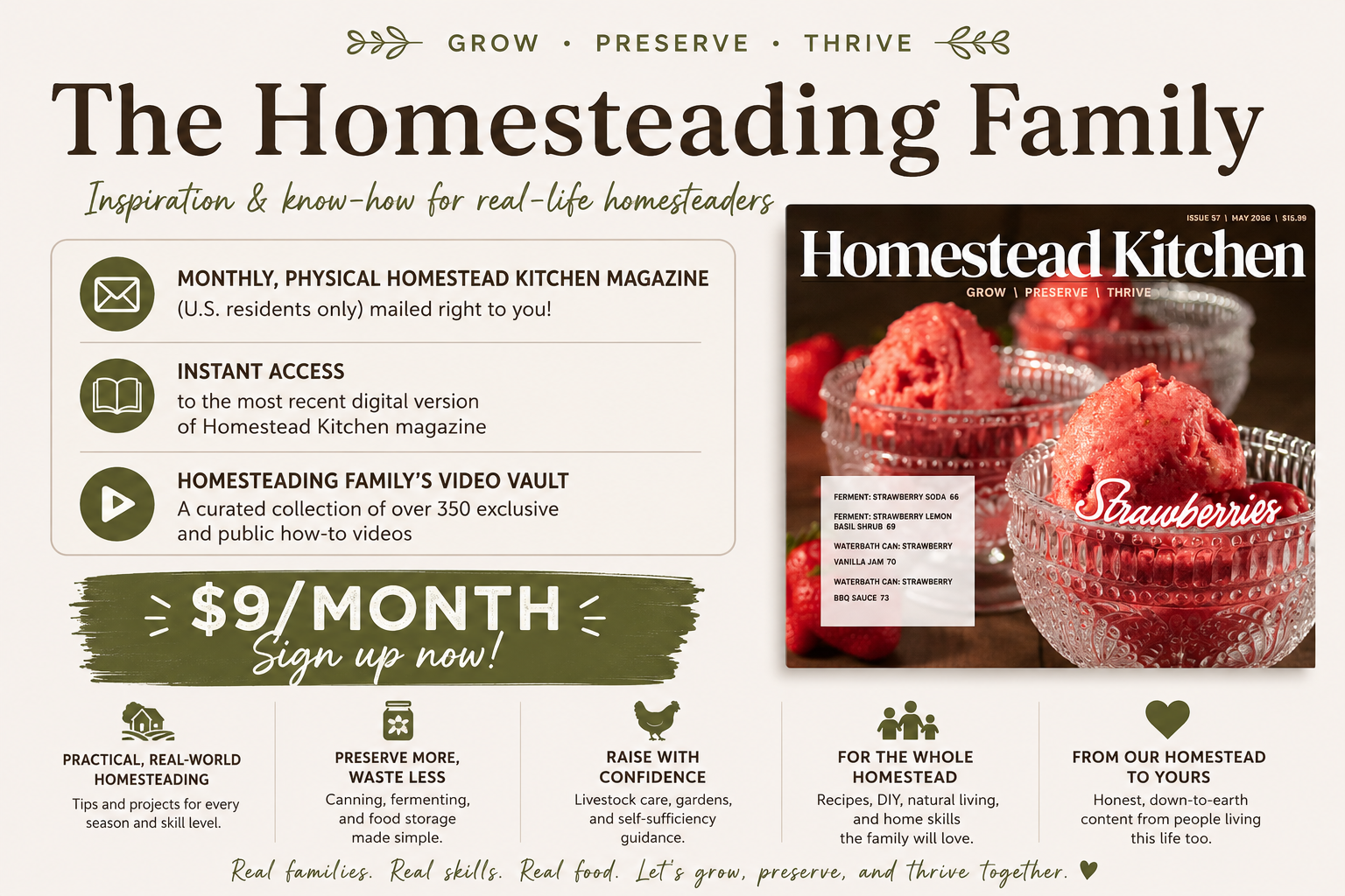 The Homesteading Family Magazine