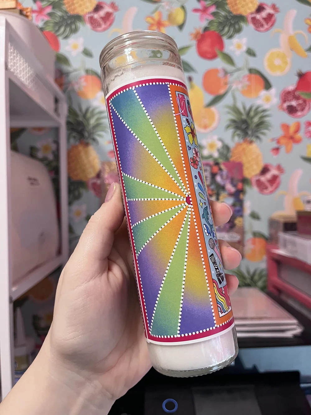 Zara Larsson Prayer Candle | Pop Star Fan Art Secular Saint Candle