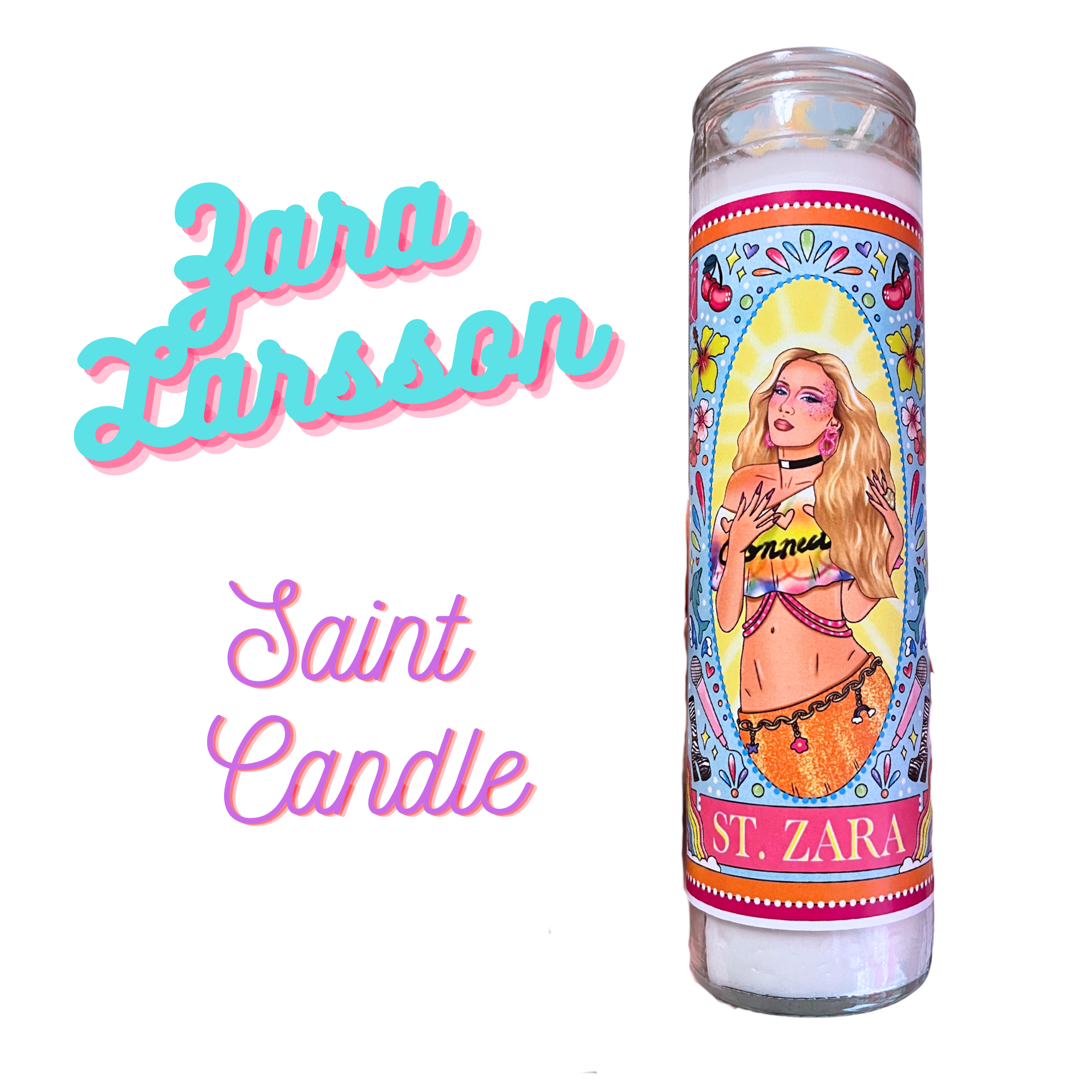Zara Larsson Celebrity Saint Candle