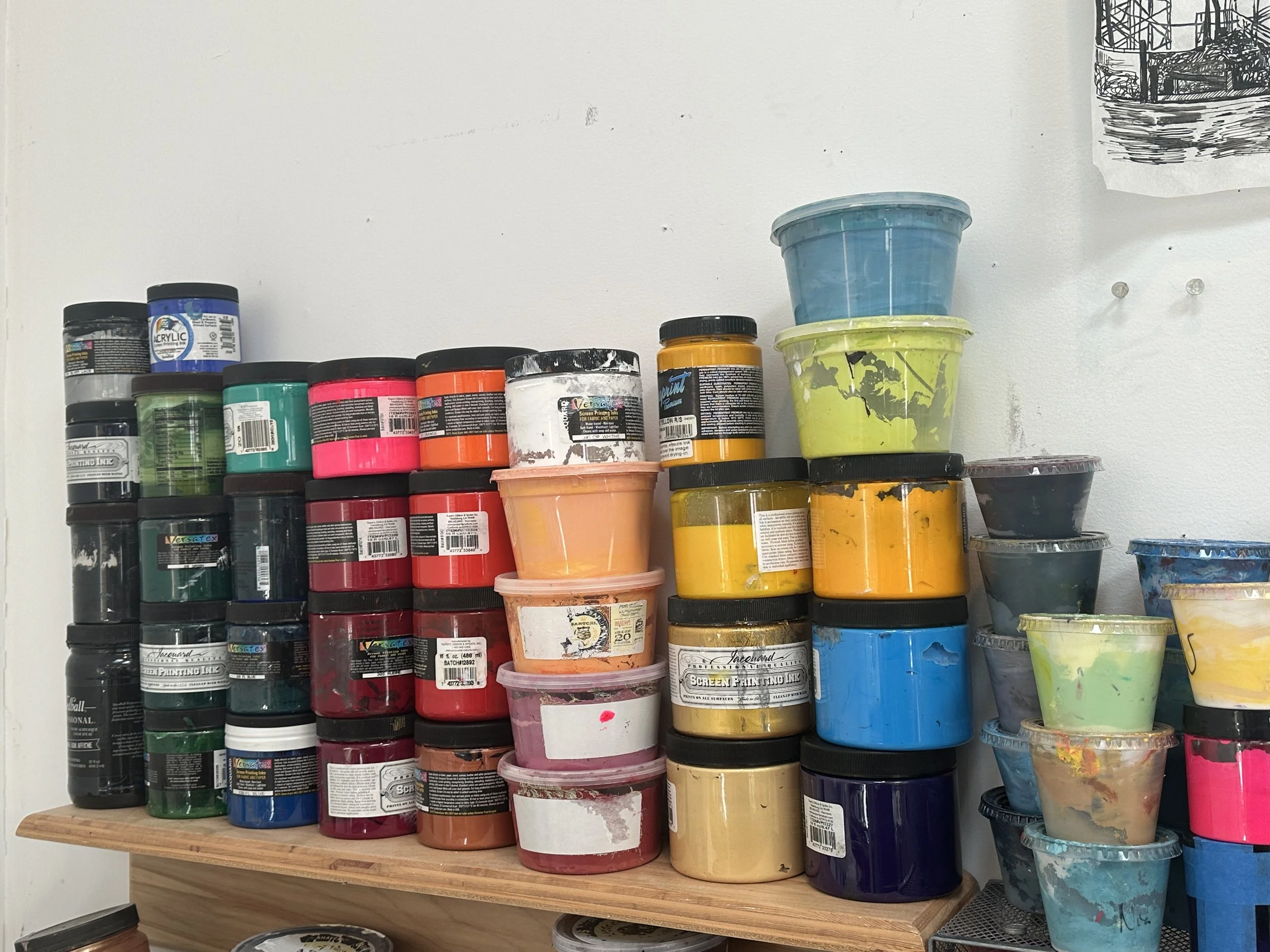 AGK studio – screen printing inks