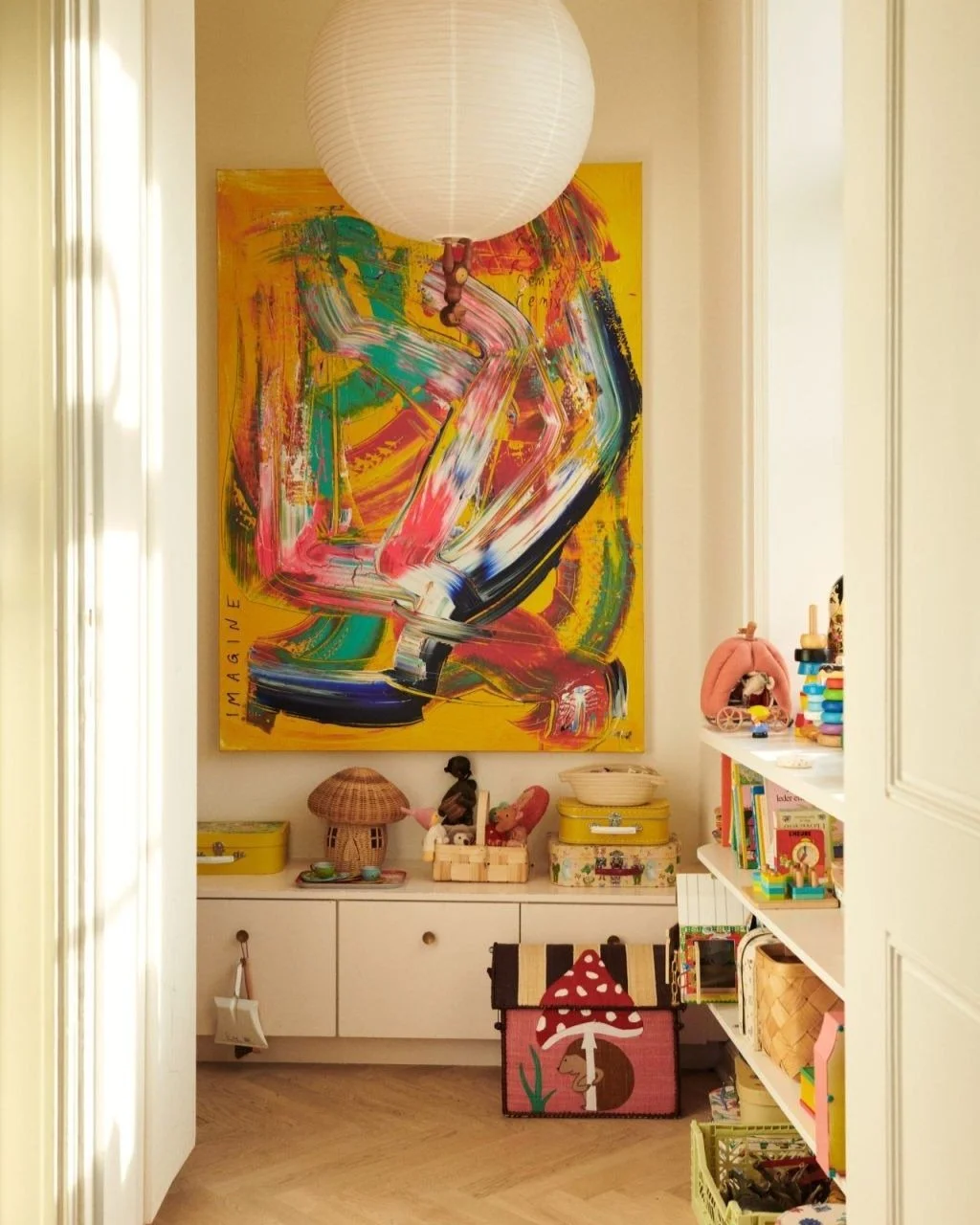 The gorgeous Copenhagen home of Bea Fagerholt featured in Milk Magazine