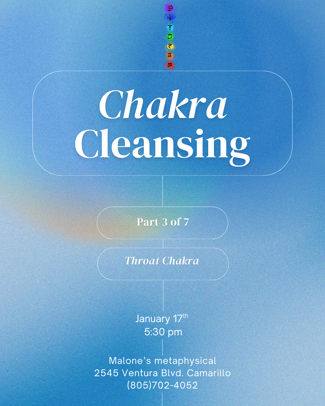 Chakra Cleansing 7 Part Series: The Throat Chakra