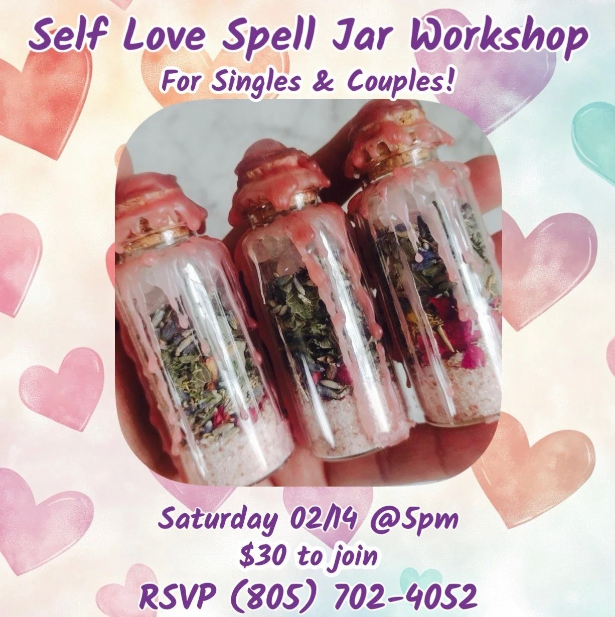 Self-Love Spell Jar Workshop