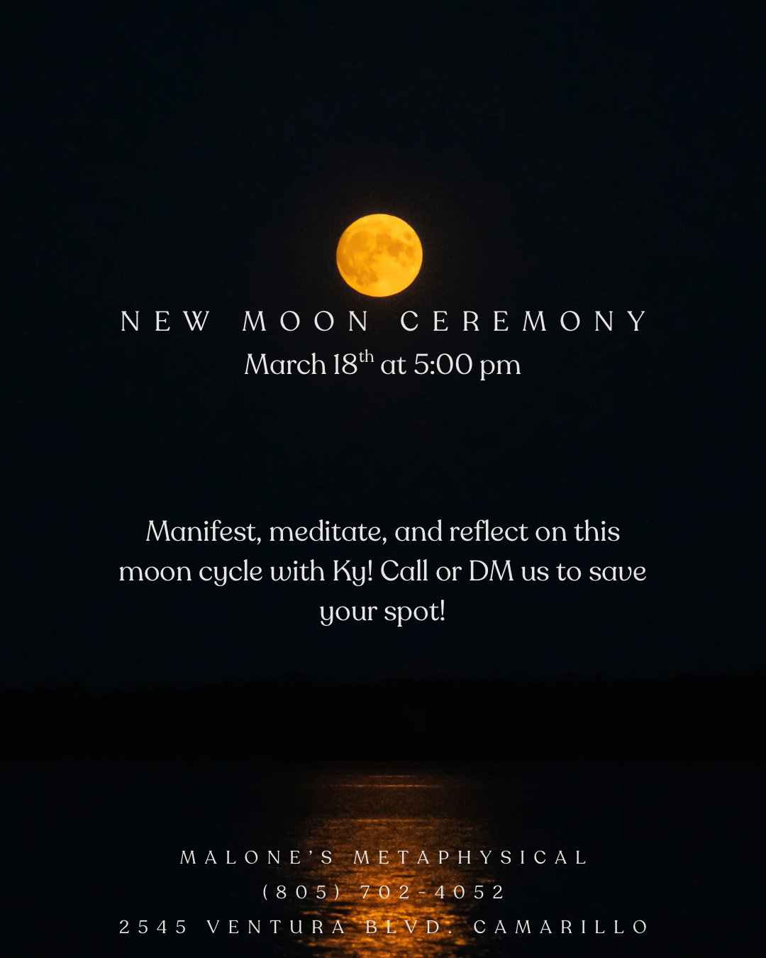New Moon Ceremony