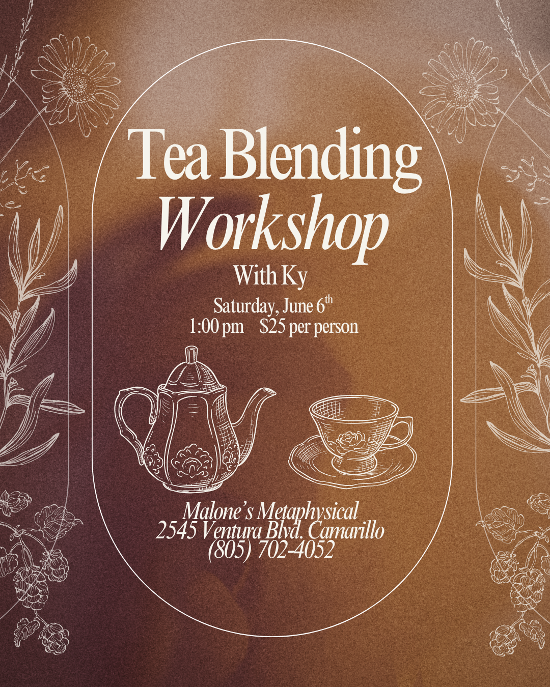 Tea Blending Workshop w/ Ky