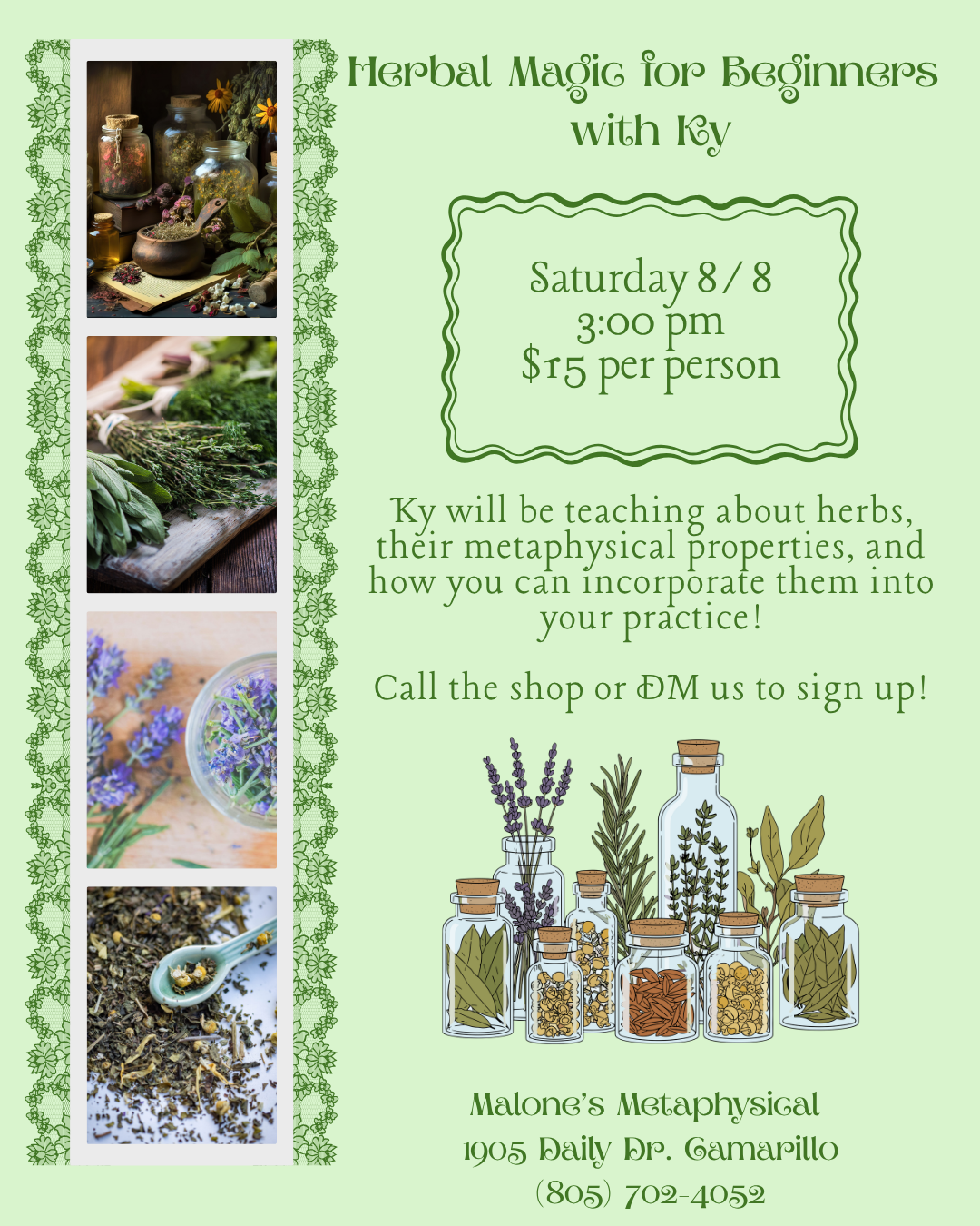 Herbal Magic for Beginners