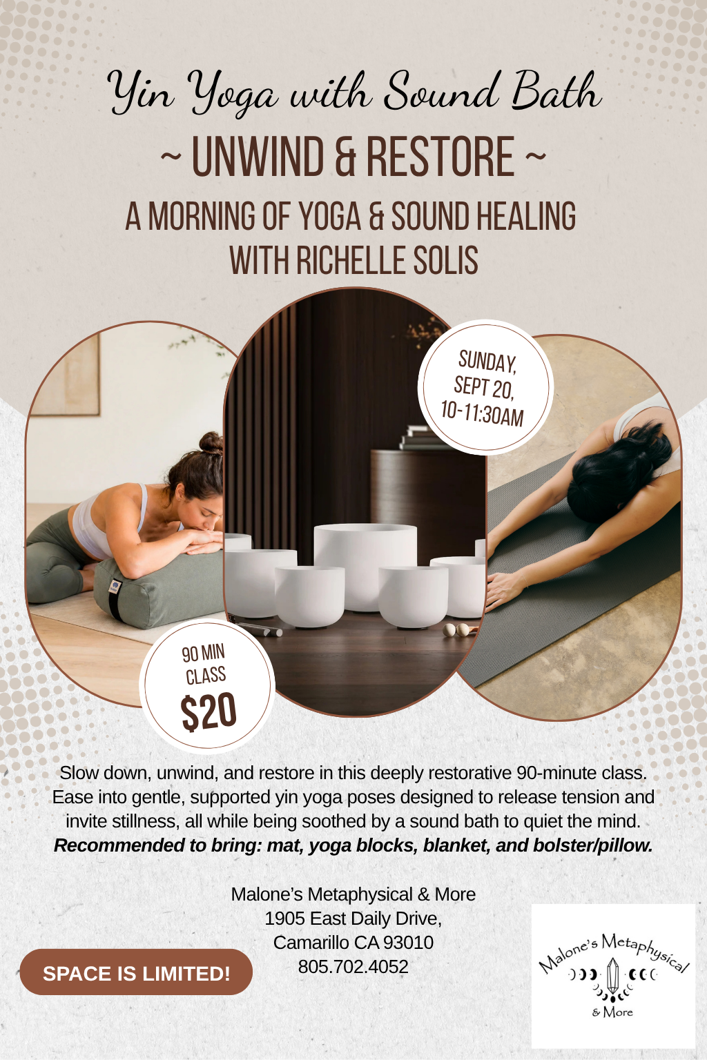 Yin Yoga with Sound Bath