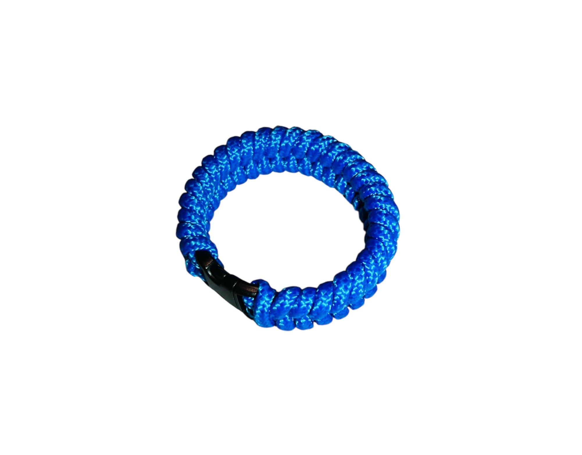 Horizon Blue Paracord Bracelet Side.JPG