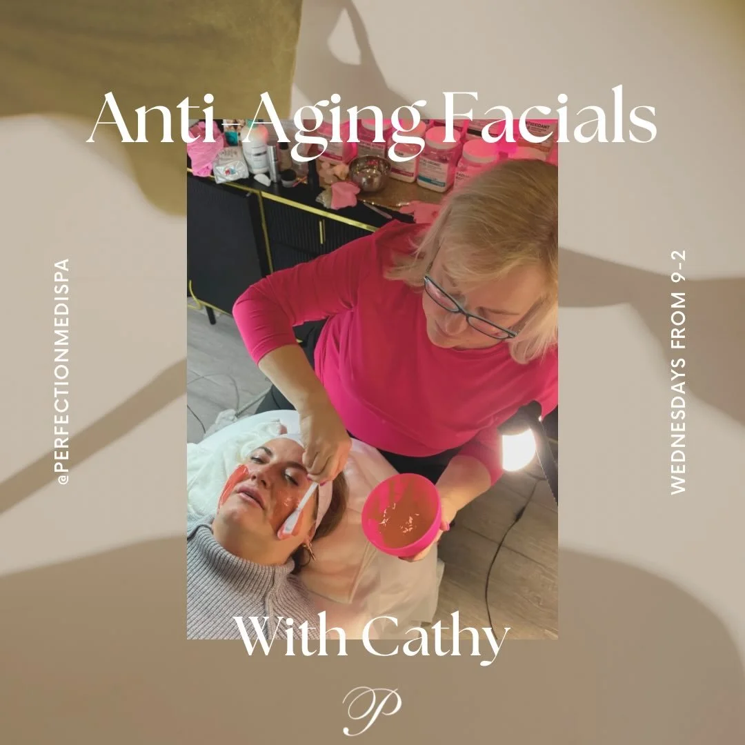 Starting in January!!! ✨ Treat yourself to a 1-hour Anti-Aging Facial with Cathy and truly relax, reset, and glow.
Now booking Wednesdays from 9&ndash;2. Your skin will thank you 💆&zwj;♀️

#facial #skincare #treatyourself #skinglow #medicalspa