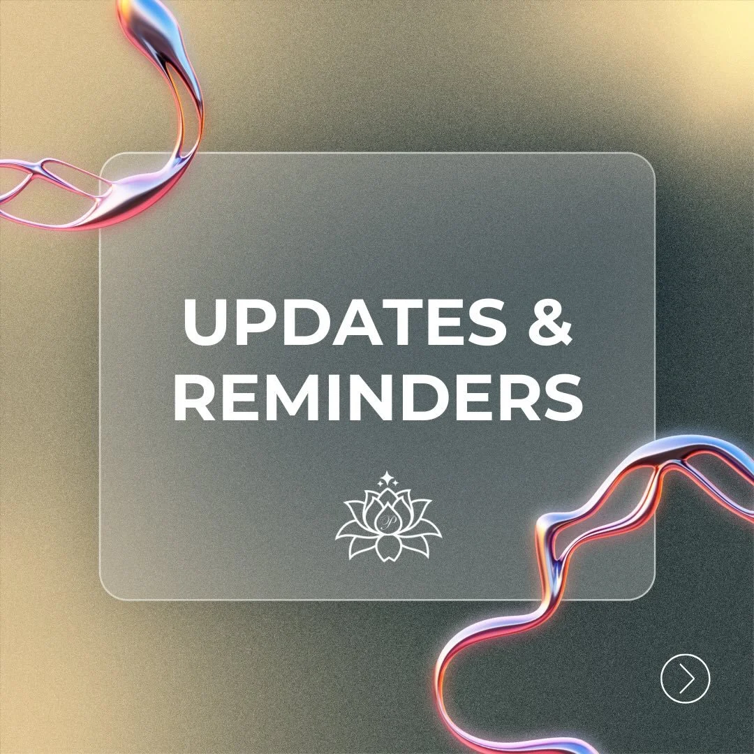 We&rsquo;ve been making a few changes behind the scenes to improve our workflow and make your experience with us even smoother! 

These updates help us protect our staff&rsquo;s time, keep appointments running on schedule, and continue providing our 