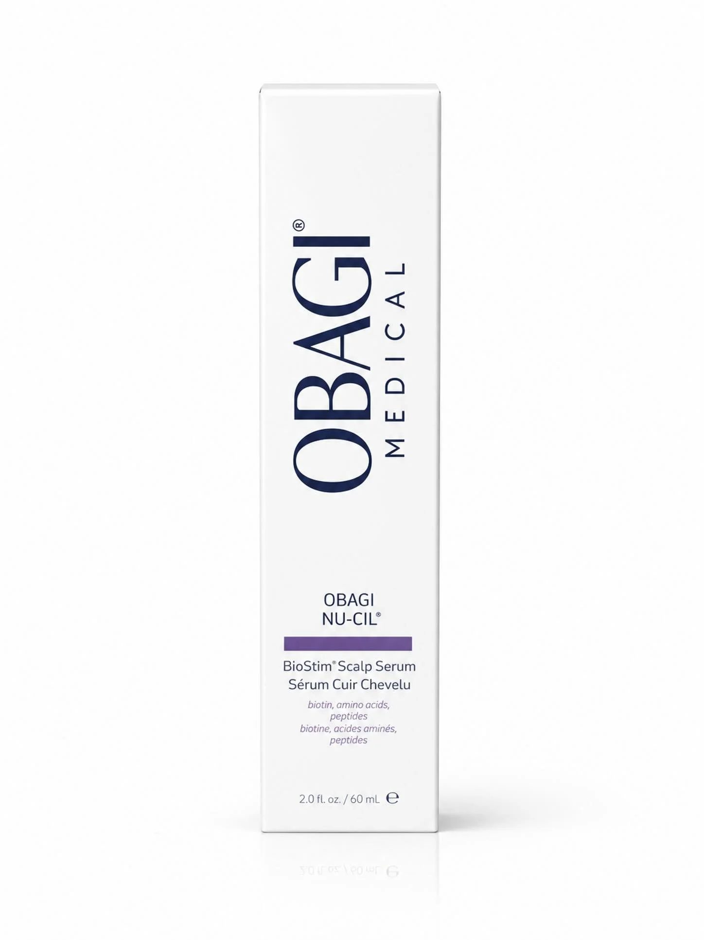 ✨ NOW OFFERING ✨
OBAGI Nu-Cil&reg; BioStim&trade; Scalp Serum!!!

Stronger, fuller-looking hair starts at the scalp 🤍
Formulated with biotin, peptides, and amino acids to support healthier, thicker-looking hair over time.

✔️ Helps improve the appea