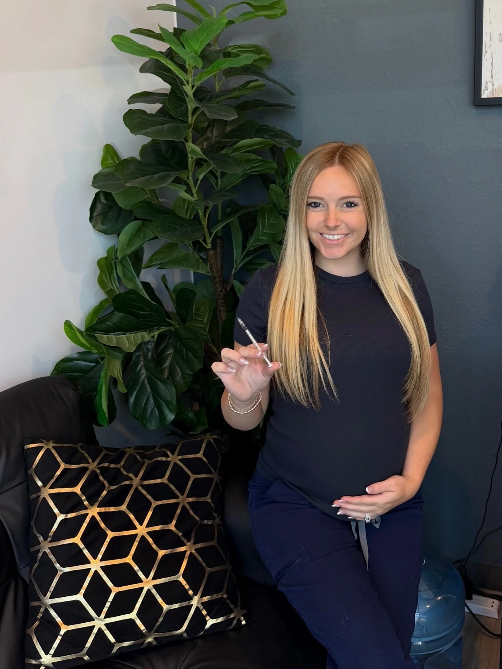 Before Paige starts to pop, don&rsquo;t forget your toxin stop! 💉👶

If you&rsquo;ve been meaning to book an appointment with Paige, now&rsquo;s the time! She&rsquo;ll be seeing patients through the month and will also be at our Back to School event