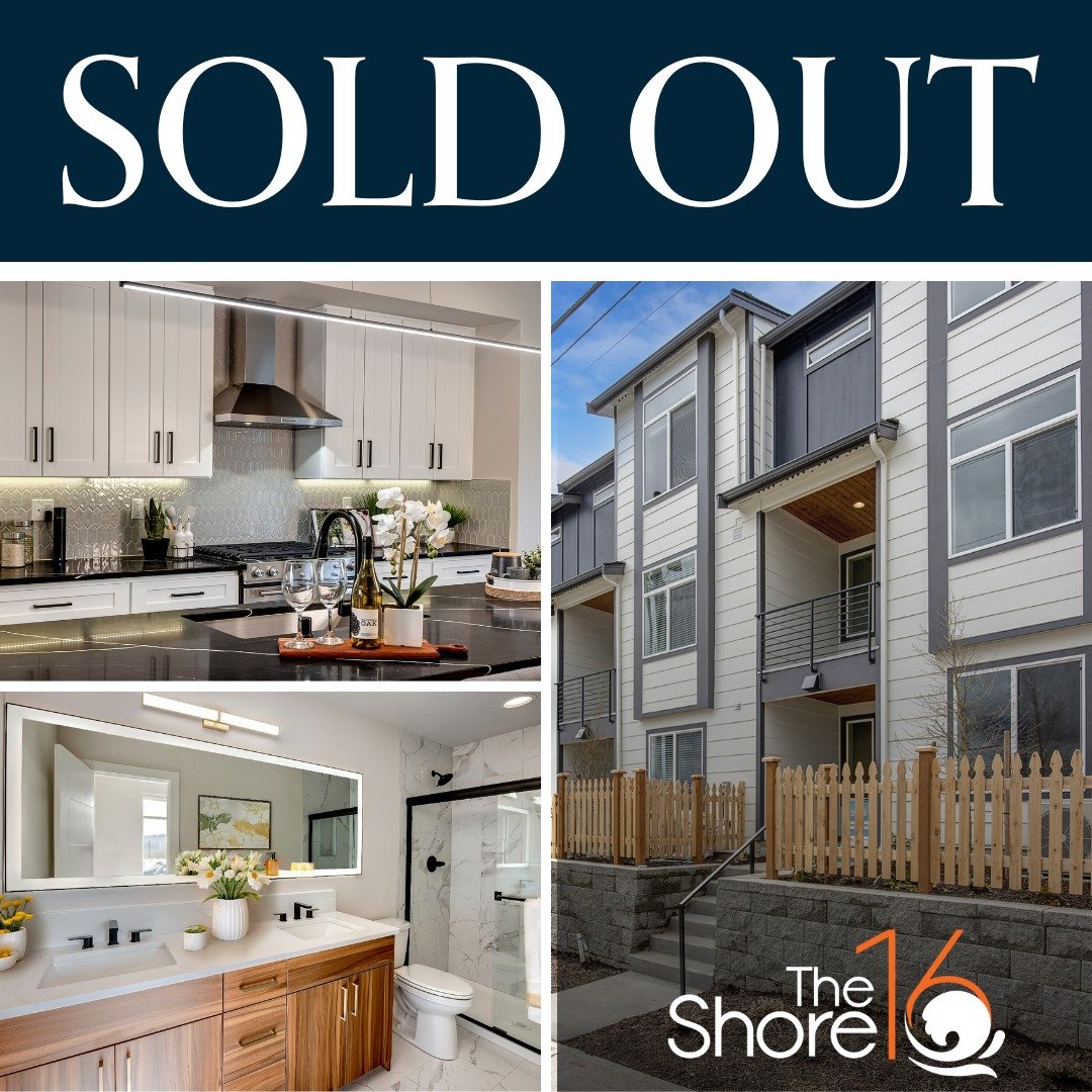 SOLD OUT! ✨

The Shore 16 is officially sold out!
This new construction community near downtown Kenmore is now fully spoken for.
Huge congratulations to all of the homeowners, and a big shoutout to MSR Communities for bringing these thoughtfully desi
