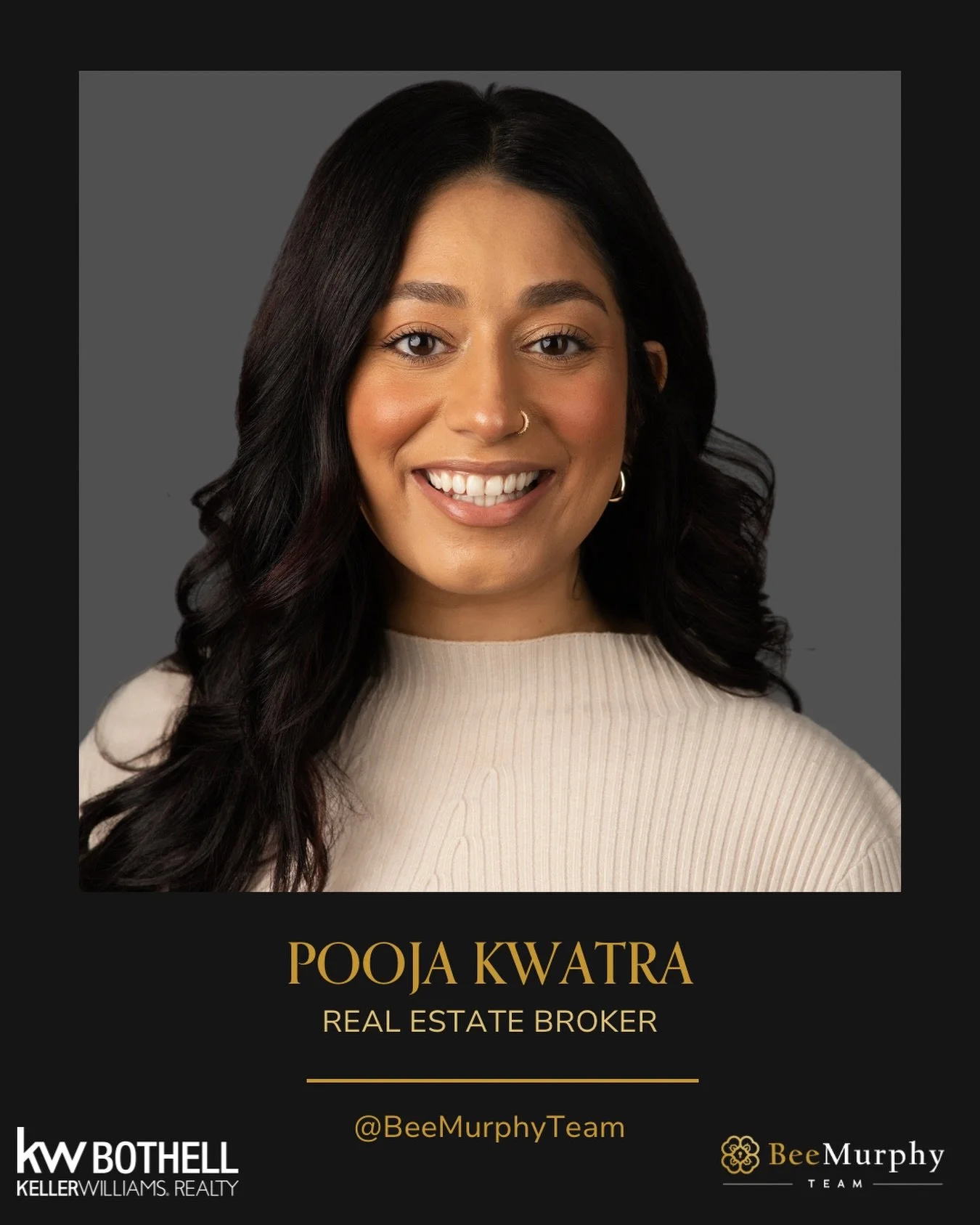 We are thrilled to welcome Pooja Kwatra to the Bee Murphy Team! 

Pooja brings a client-first approach shaped by a background in architecture and event planning, where precision, creativity, and seamless execution were essential. Known for her social