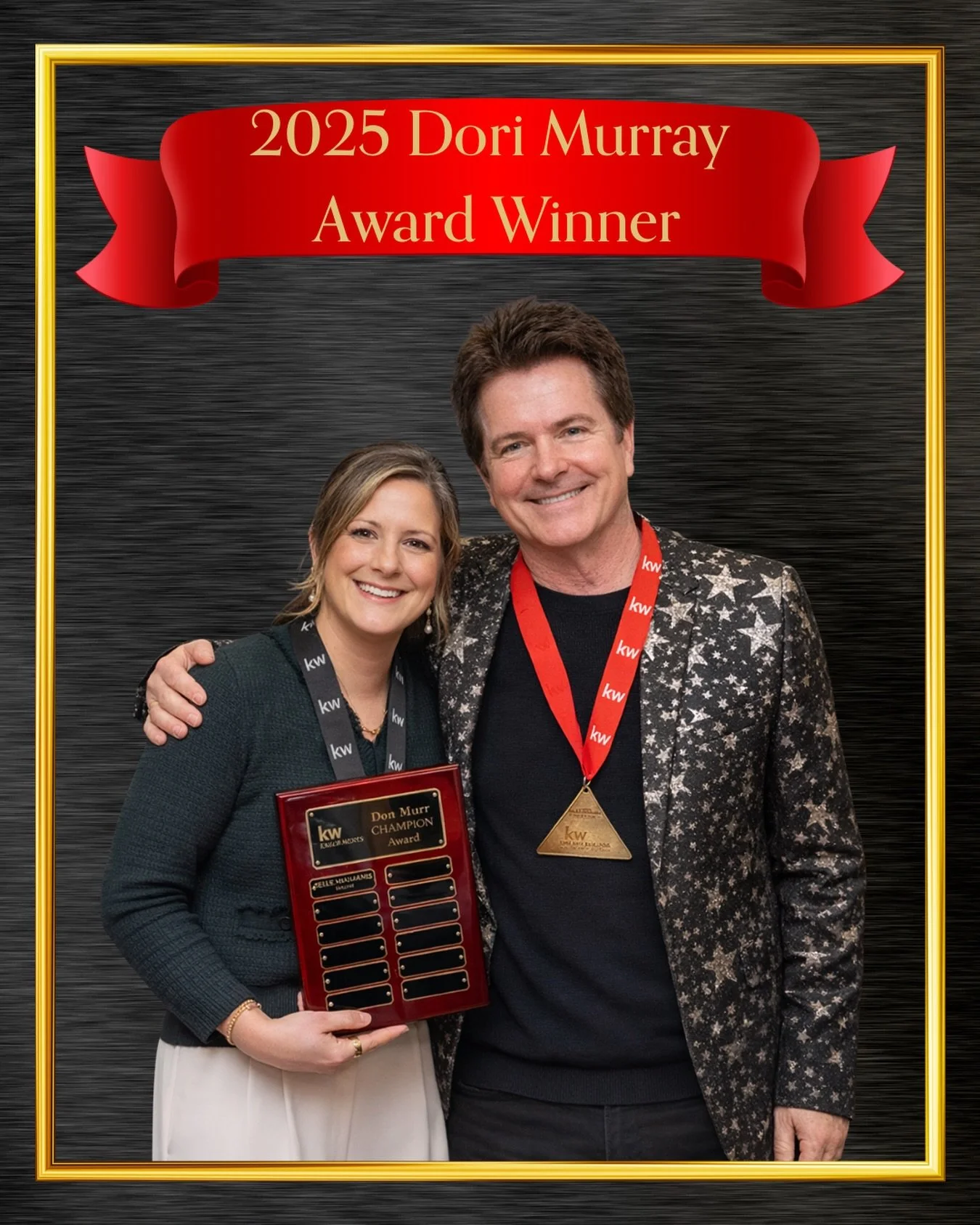 Feeling incredibly grateful today. 🙏 I am so deeply honored to have received the annual Dori Murray Award at our brokerage.

For those who don&rsquo;t know, this award is named in loving memory of our office&rsquo;s founder, Dori Murray, who we lost