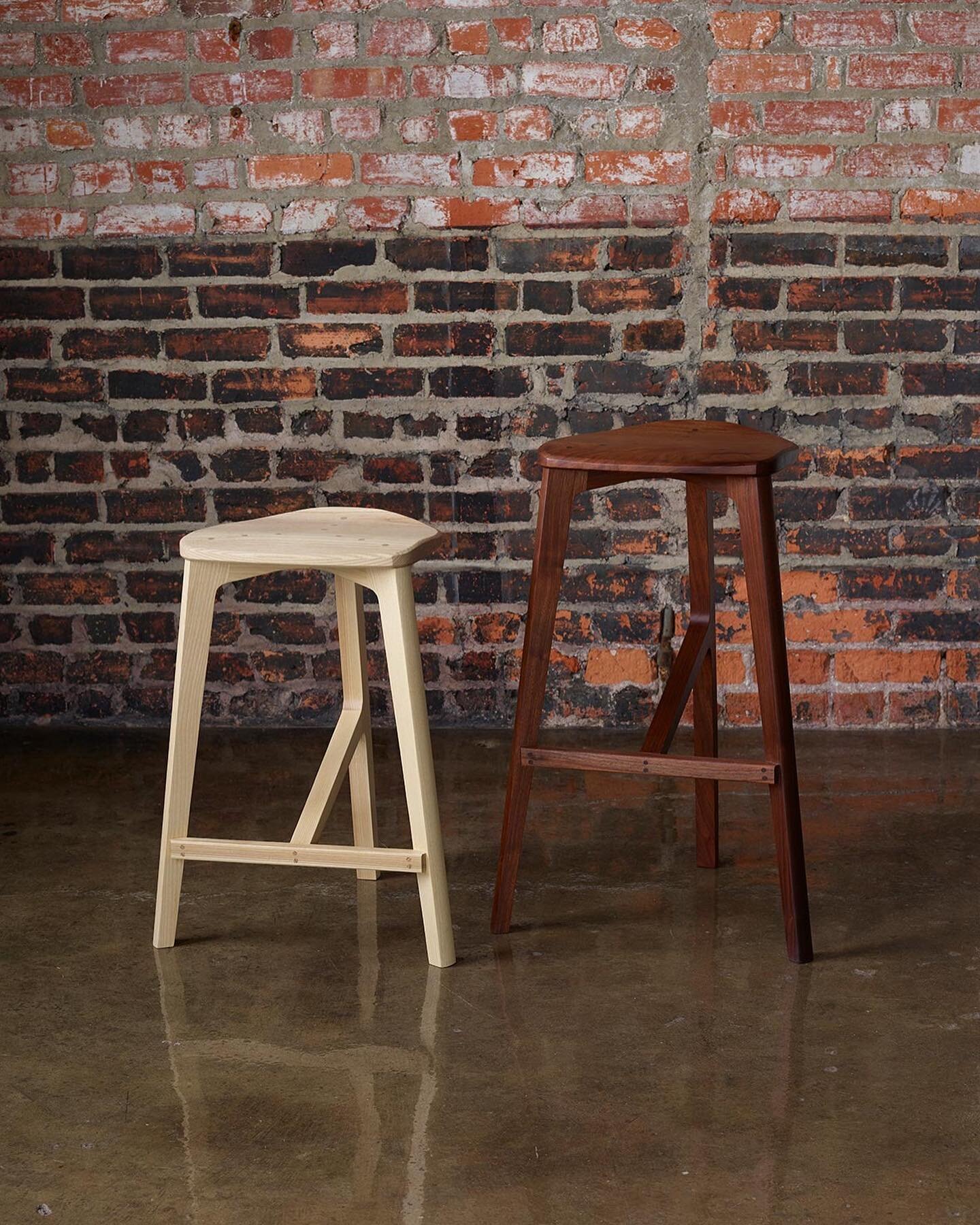 We&rsquo;re making a run of the 120 degree stools in Ash for the @visartsrva Craft + Design this October. If you&rsquo;re looking for a set now is your chance!
First photo by @adamewing 
.
.
.
.
#buyitforlife #furnituredesign #handmade #richmond #rva