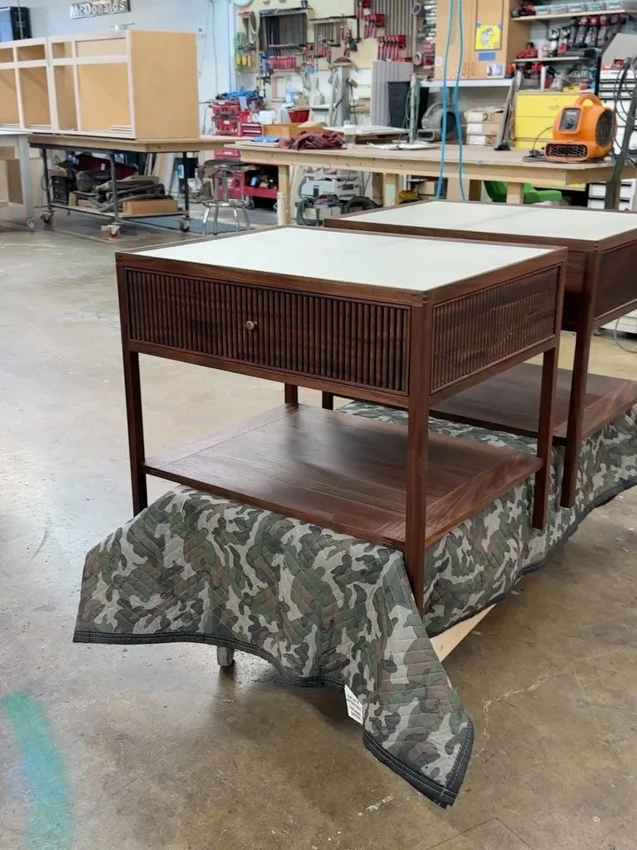 Awesome bedside tables we delivered today that were designed by @hanoveravenue . Lots of good details in these babies!
Also, John spotted a hen of the woods on the way that we had to stop and get
.
#henofthewoods #customfurniture #furniture #handmade
