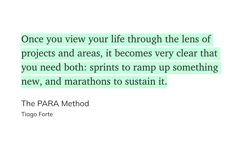 The PARA Method by Tiago Forte Book Summary — Bill McLean