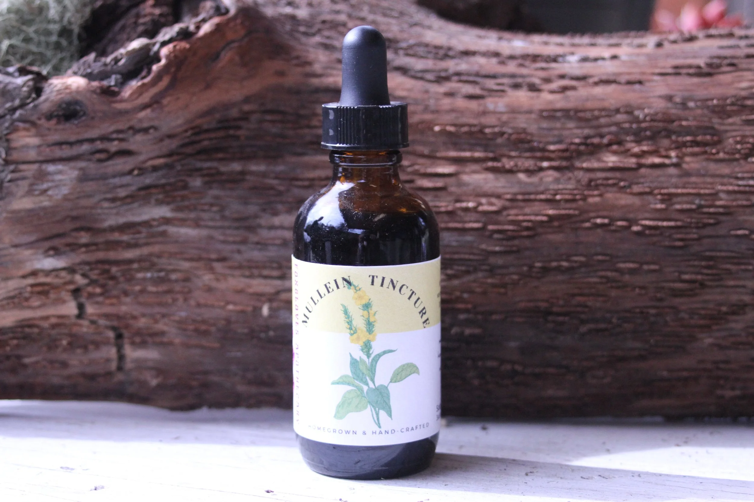 Mullein Tincture - Handcrafted, Homegrown, & Organic in the Santa Cruz Mtns