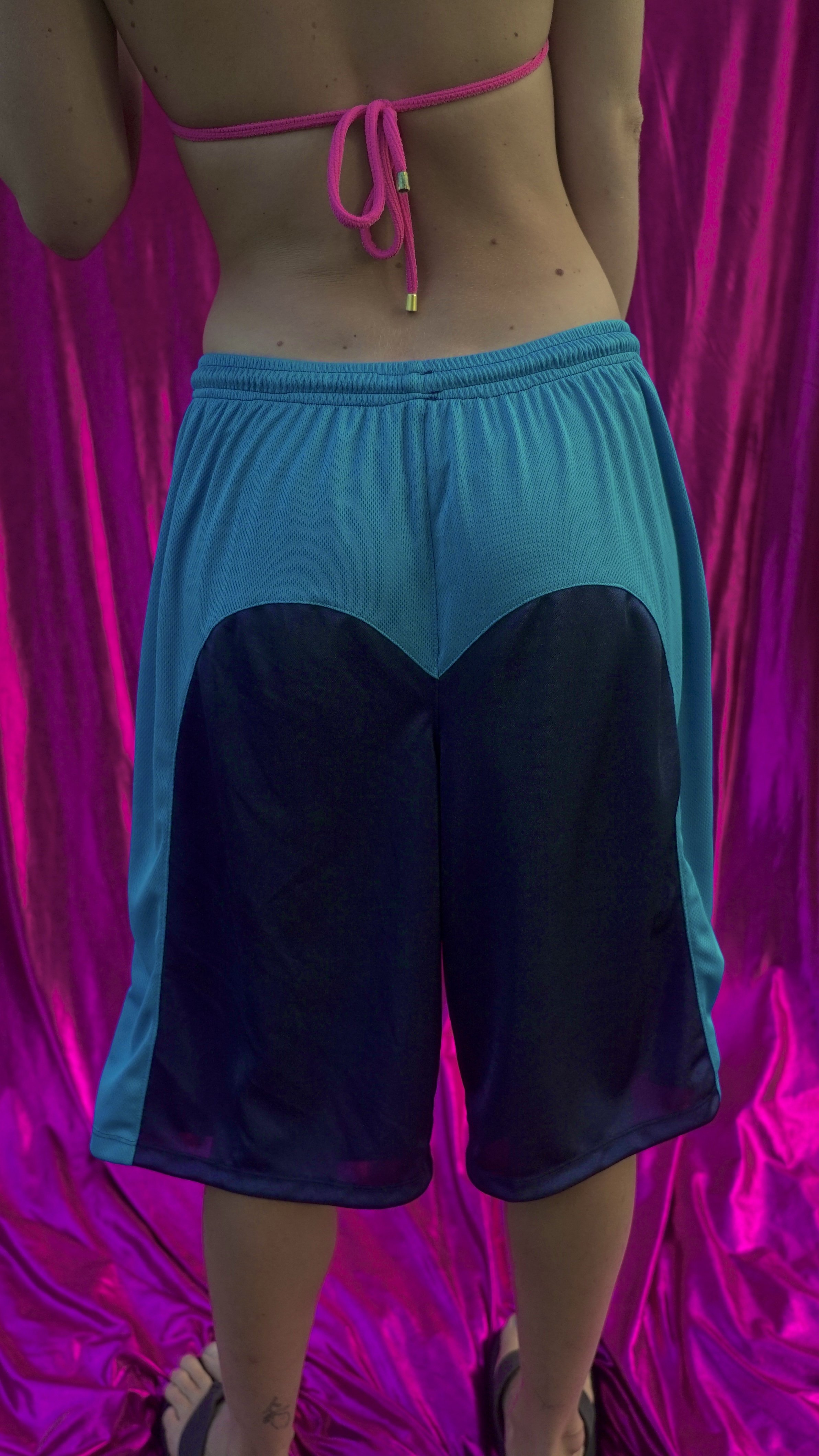 FLAP CHAPS. Midnight/blue