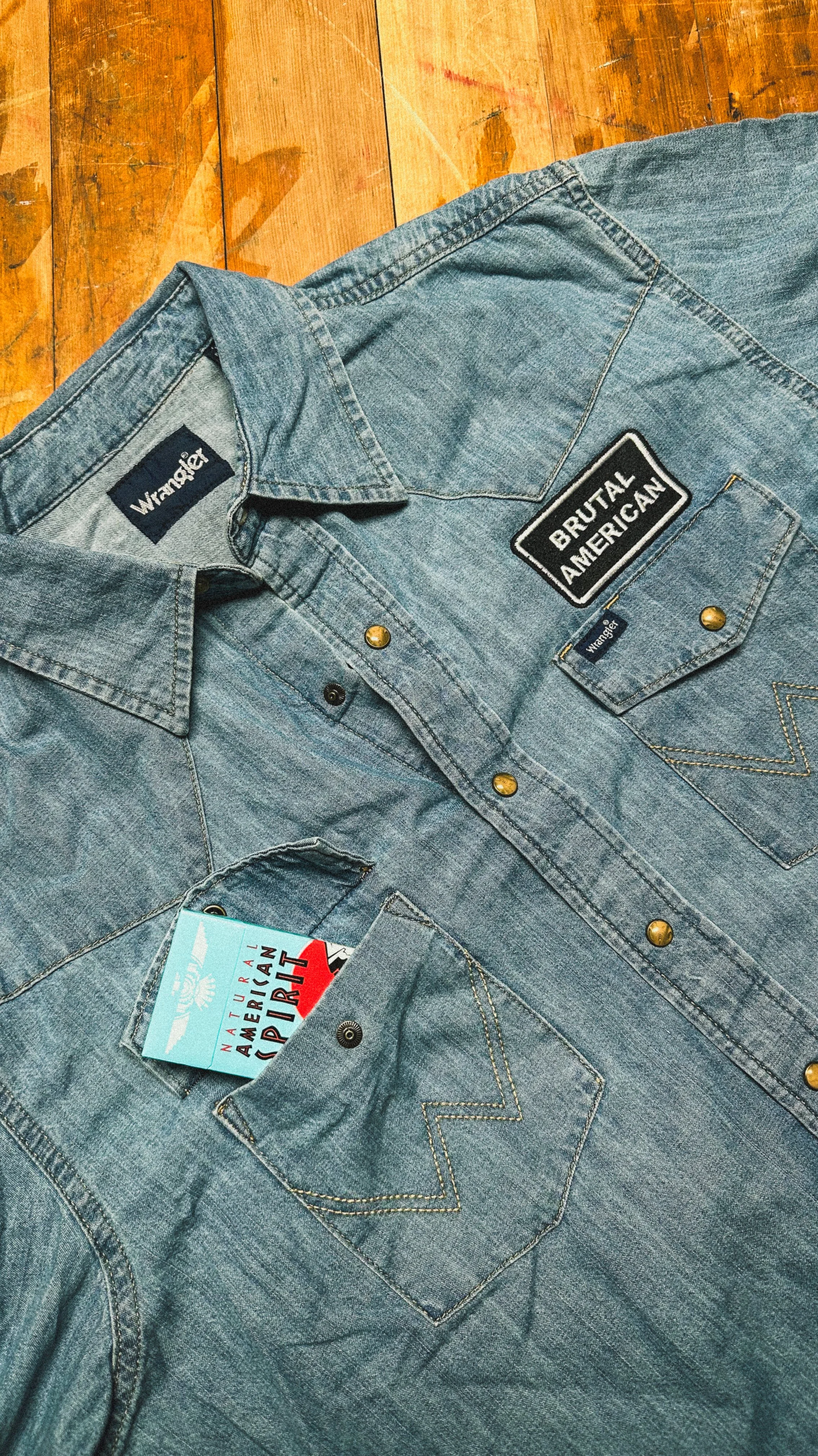 Brutal American Denim Pearl Snap
